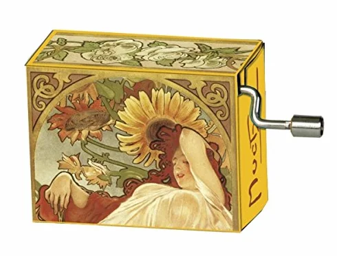 Fridolin 58293 pozytywka "Vivaldi - wiosna / Mucha - lato 1897"