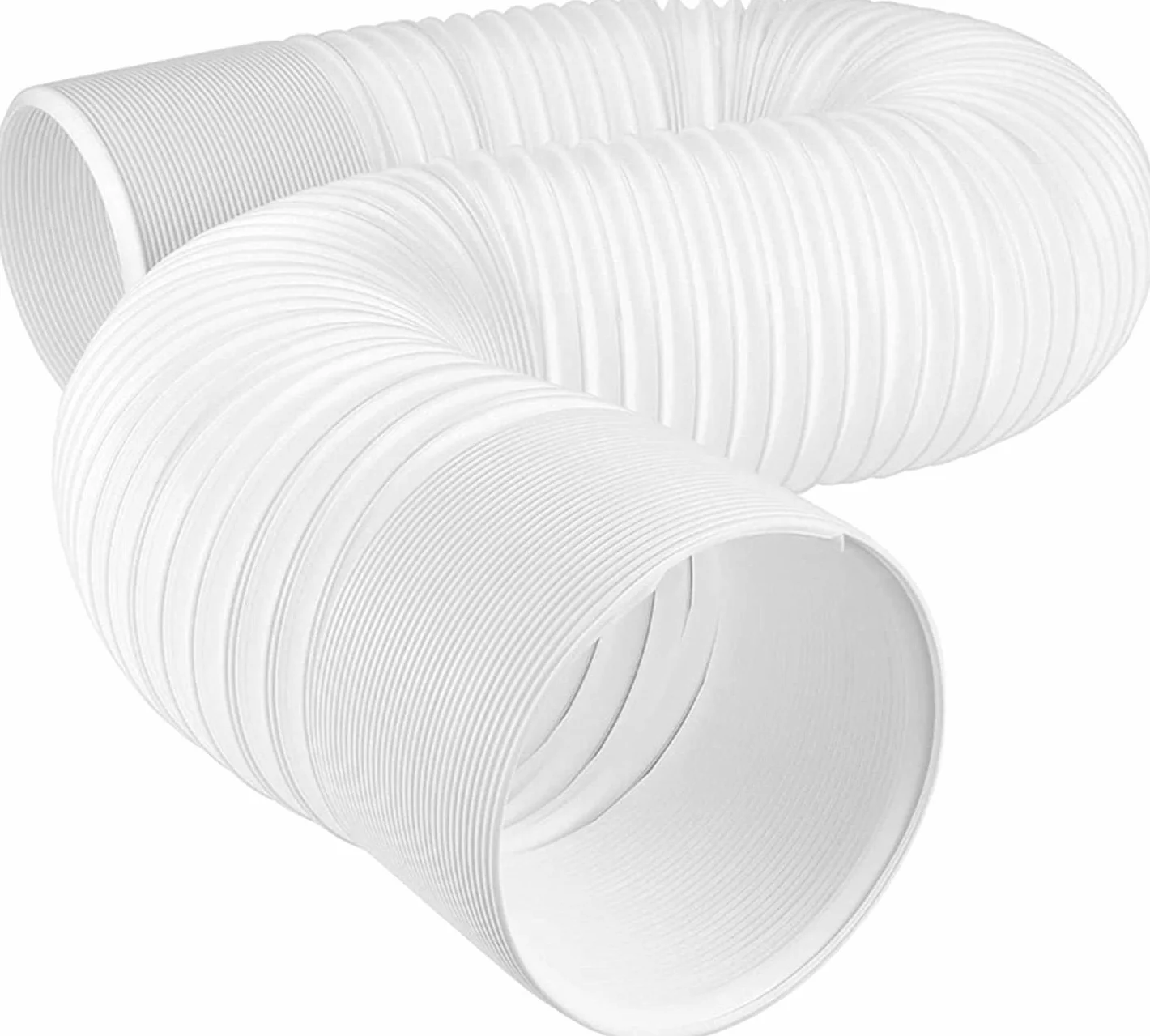 Przedłużenie węża klimatyzacji Ø 150 mm, elastyczny wąż PCW do klimatyzacji 150 cm
