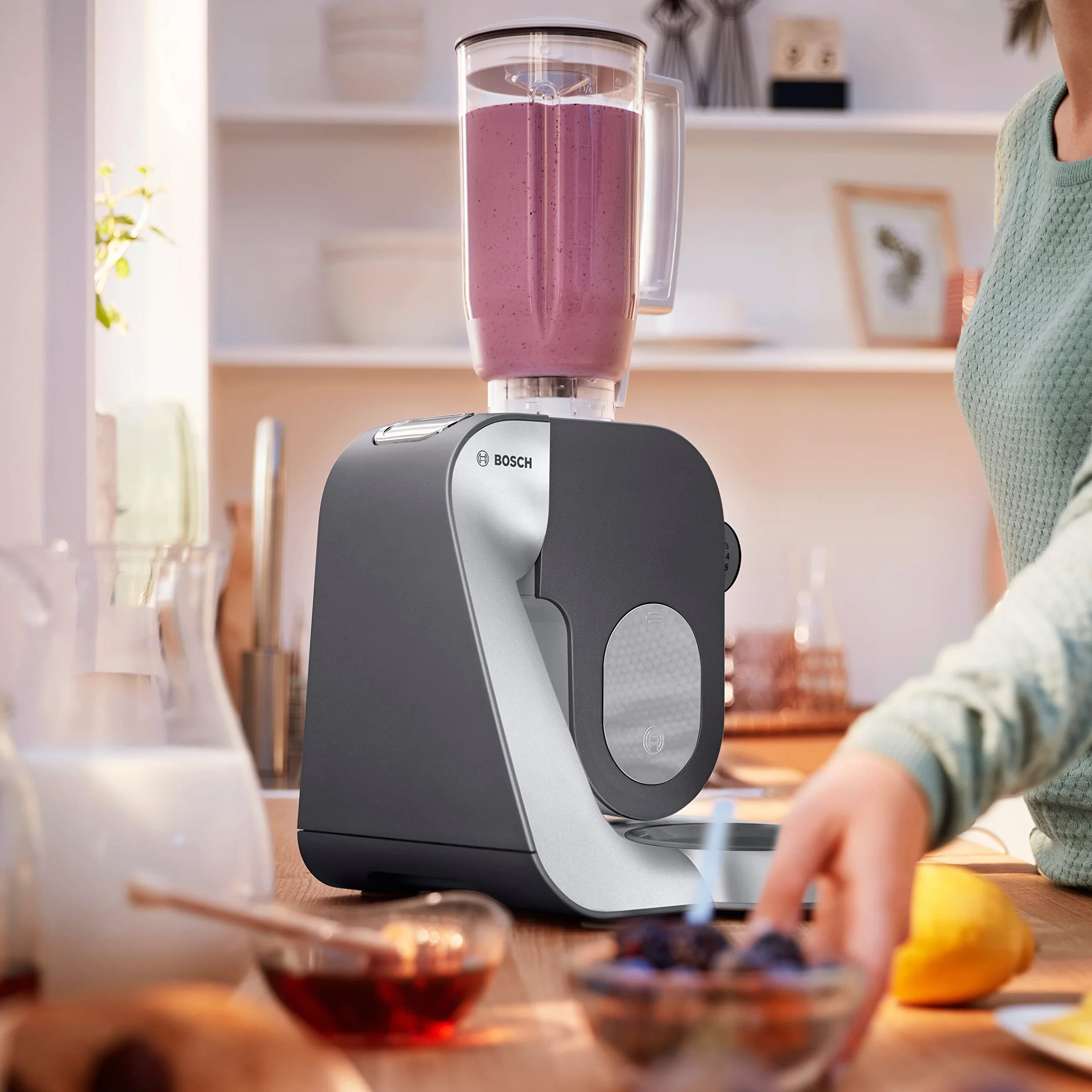 Bosch MUM56340 robot kuchenny wielofunkcyjny 900W srebrny