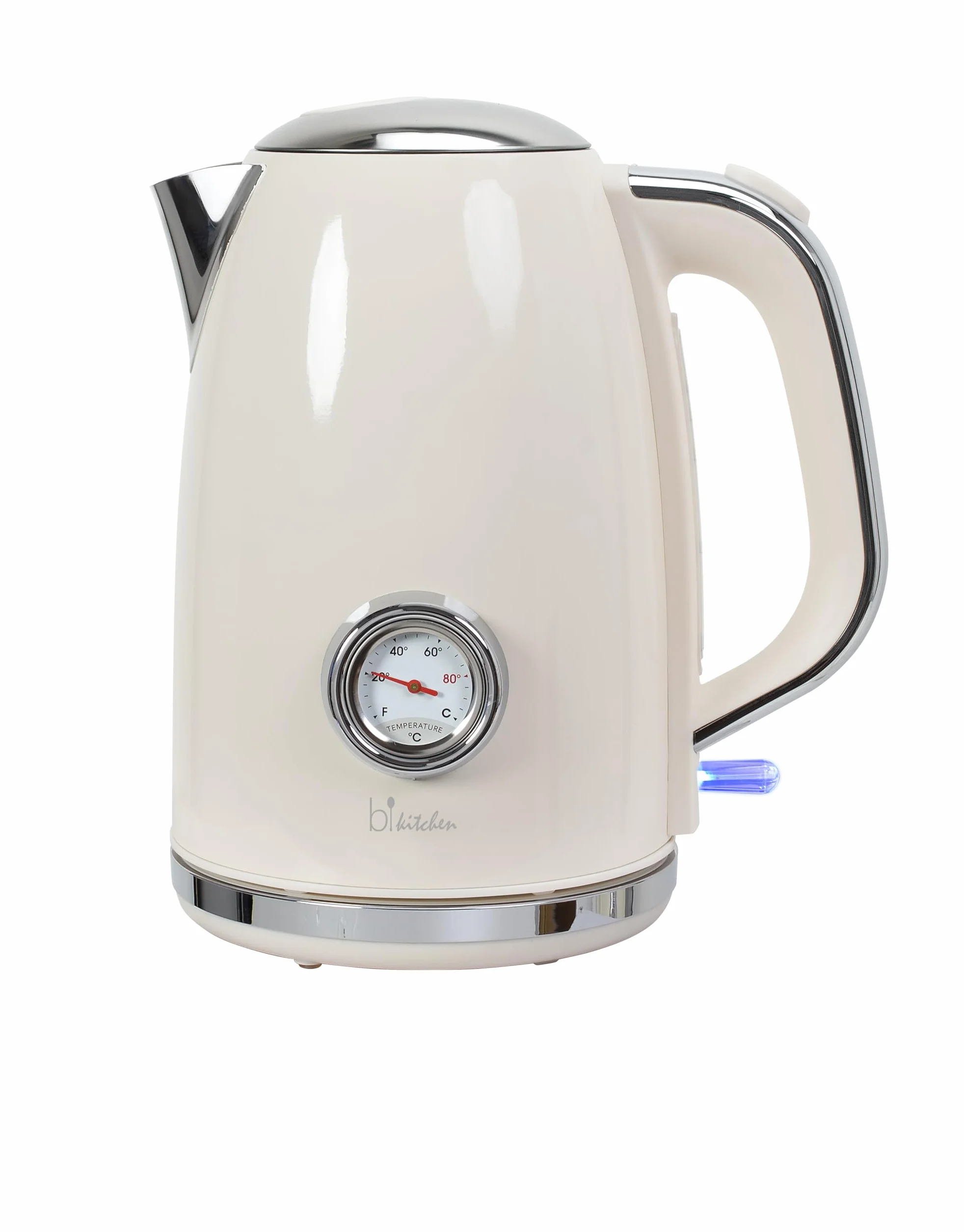 Czajnik elektryczny retro Nostalgia 170 1850-2200 W 1,7 L stal nierdzewna bezprzewodowy 360°