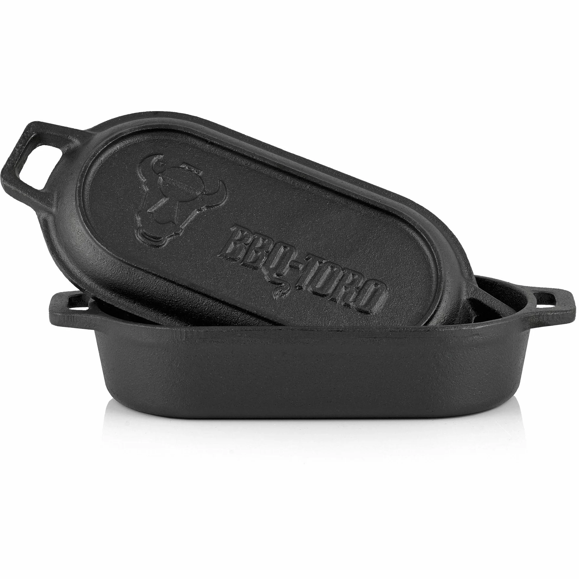 BBQ-Toro Garnek żeliwny 1 l 29 x 12,5 x 5,5 cm wstępnie przypalony