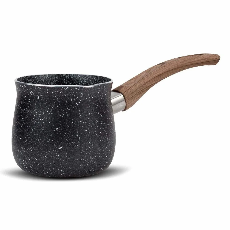NAVA Turecki dzbanek do kawy z powłoką granitową do przygotowania kawy tureckiej, 300 ml