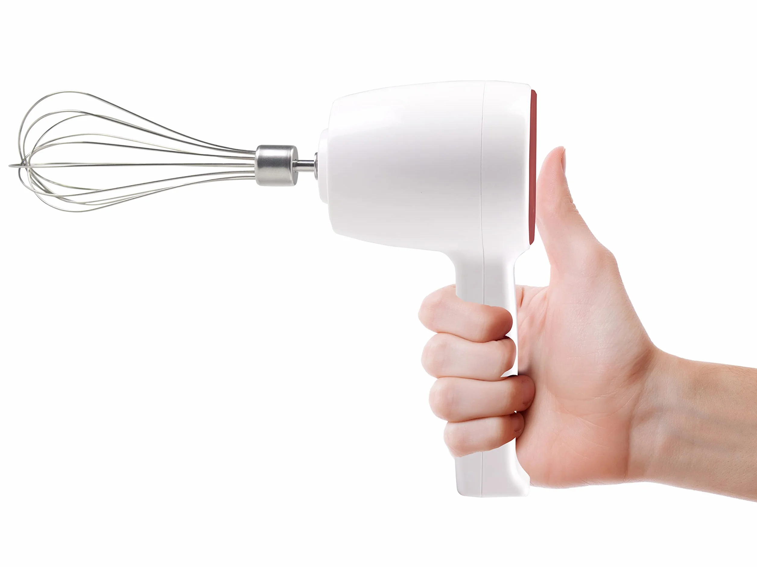 BEPER P102SBA007 Mikser ręczny 20 W 2 baty stal nierdzewna 5 prędkości USB