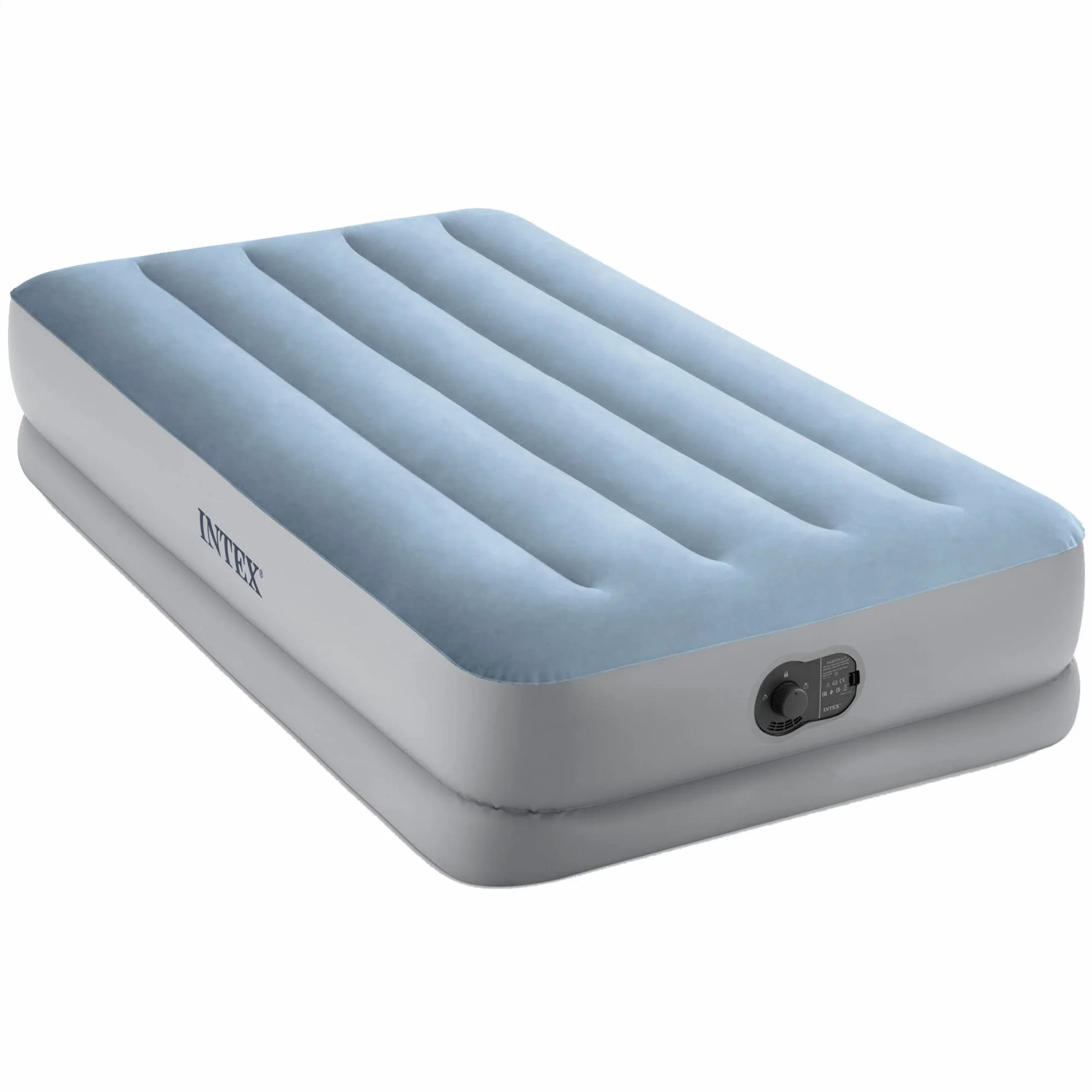 Intex 64157 - Materasso Singolo Autogonfiante USB Dura-Beam Mid-Rise Comfort, 99x191x36 cm