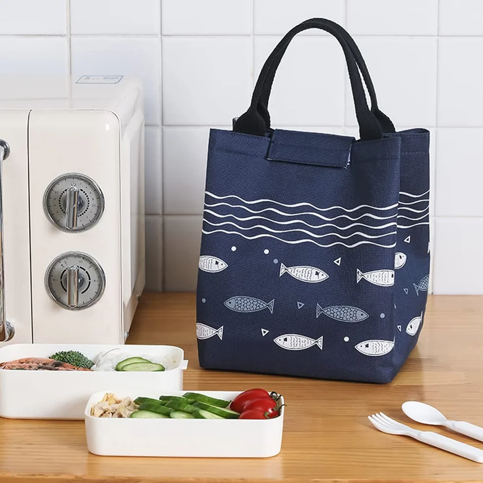 Cool Bag izolowana torba na lunch wodoszczelna składana duża pojemność