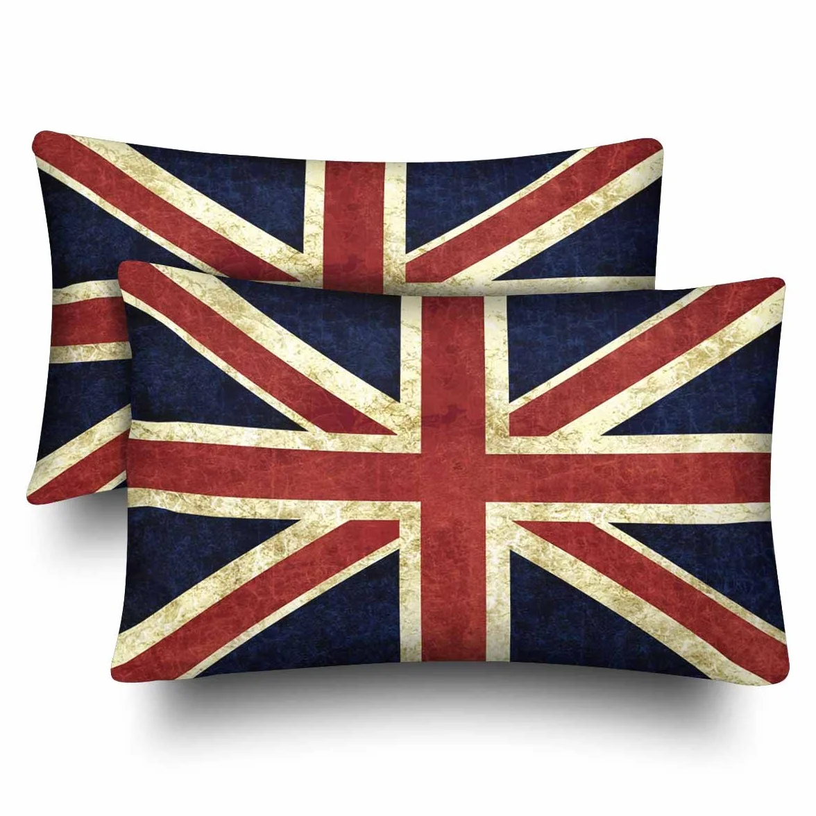 Poszewka na poduszkę Union Jack retro flaga Anglii brytyjska 40x60 cm