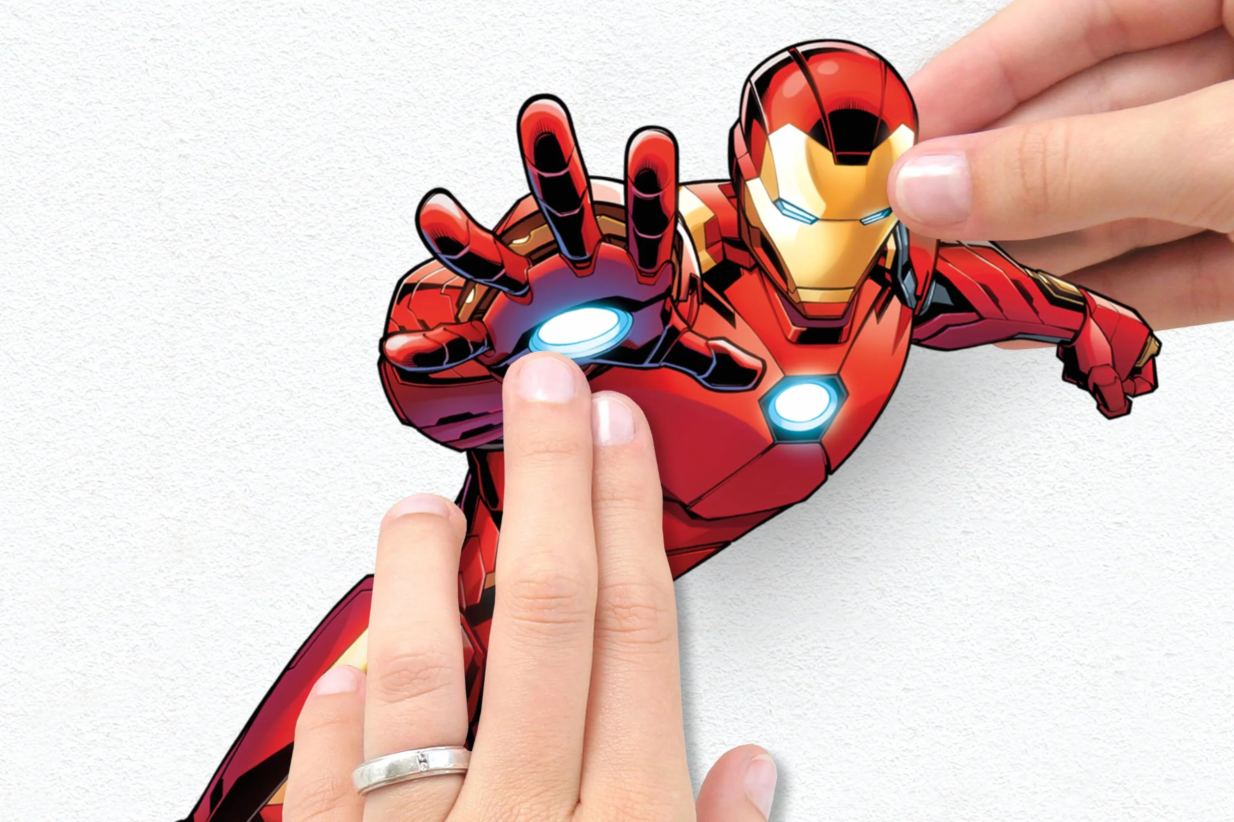 Marvel Tatuaż ścienny - Avengers Crew - rozmiar 50 x 70 cm - pokój dziecięcy, naklejka ścienna, naklejka na ścianę