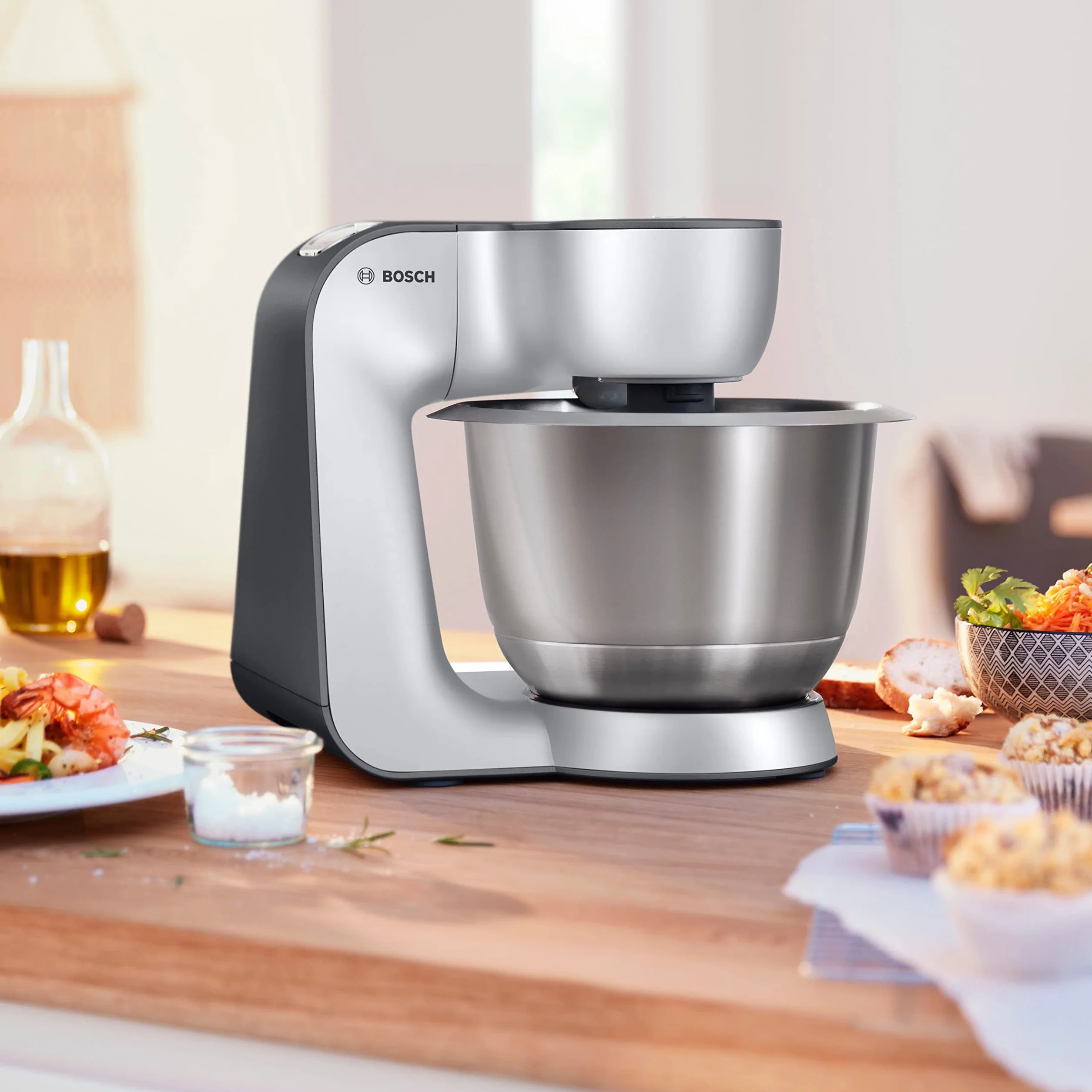 Bosch MUM56340 robot kuchenny wielofunkcyjny 900W srebrny