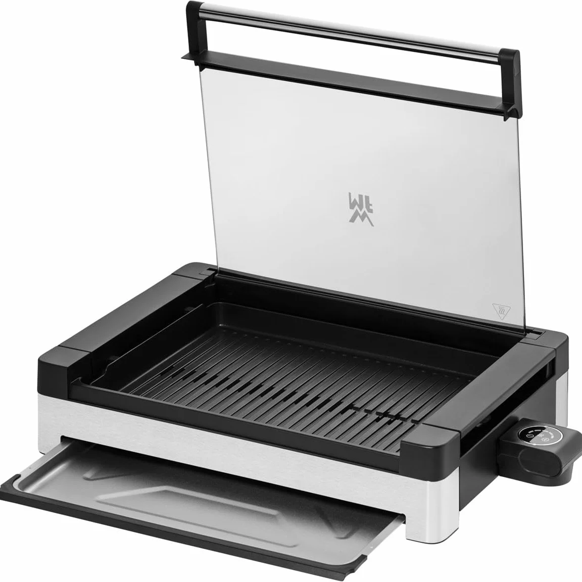 Wmf 415430011 Grill Stołowy, Cromargan 18/10, 2200 W, L, Srebrny
