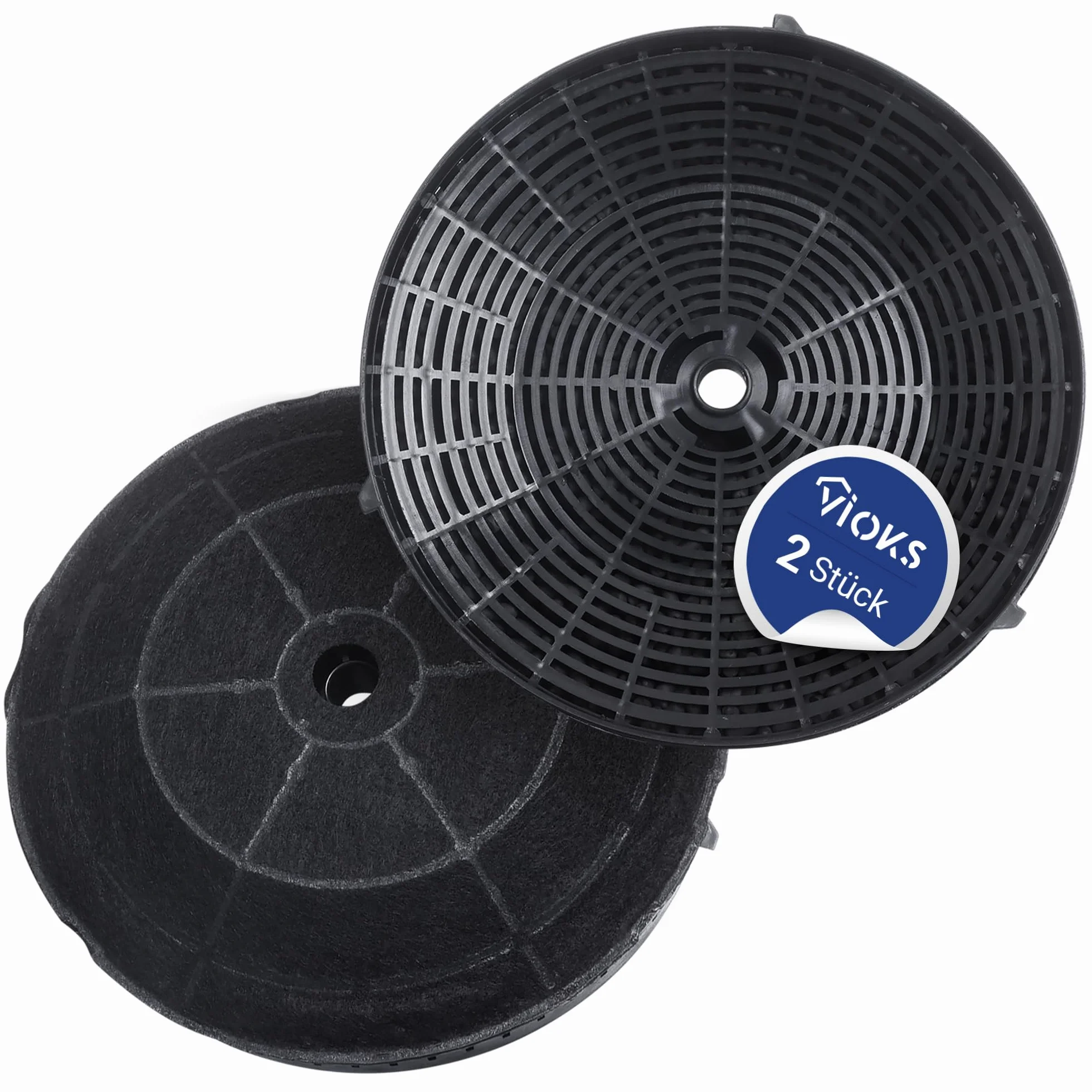 VIOKS Zestaw 2 filtrów węglowych do okapu kuchennego AEG 4055171138 4055217501 Type57 Whirlpool 484000008824 Elica CFC0038668 filtr do okapu kuchennego AEG