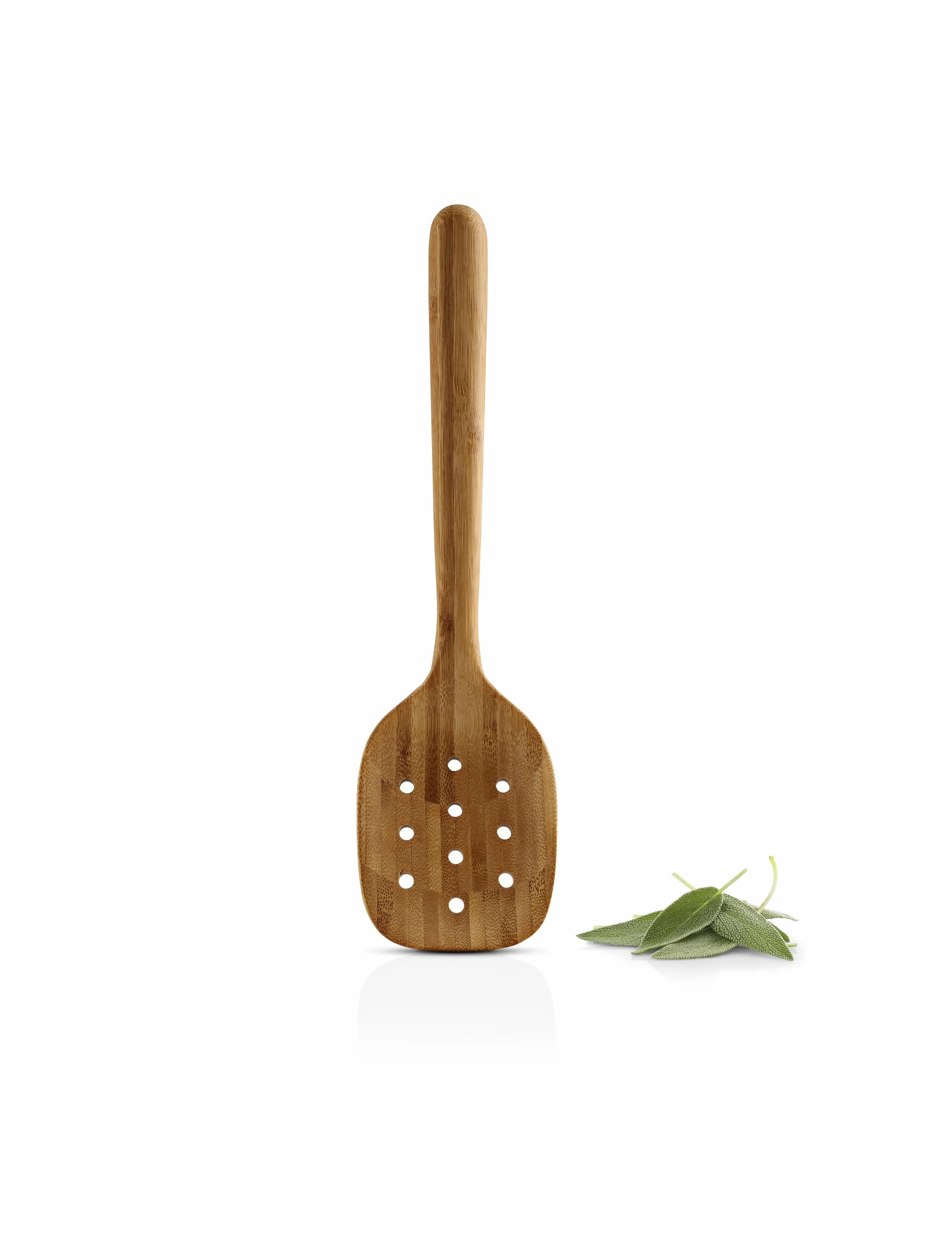 EVA SOLO | Nordic Kitchen Perforowana chochla bambusowa | Idealna do odcedzania i serwowania makaronu i warzyw | Naturalna i przyjazna dla środowiska alternatywa dla plastiku | Bambus