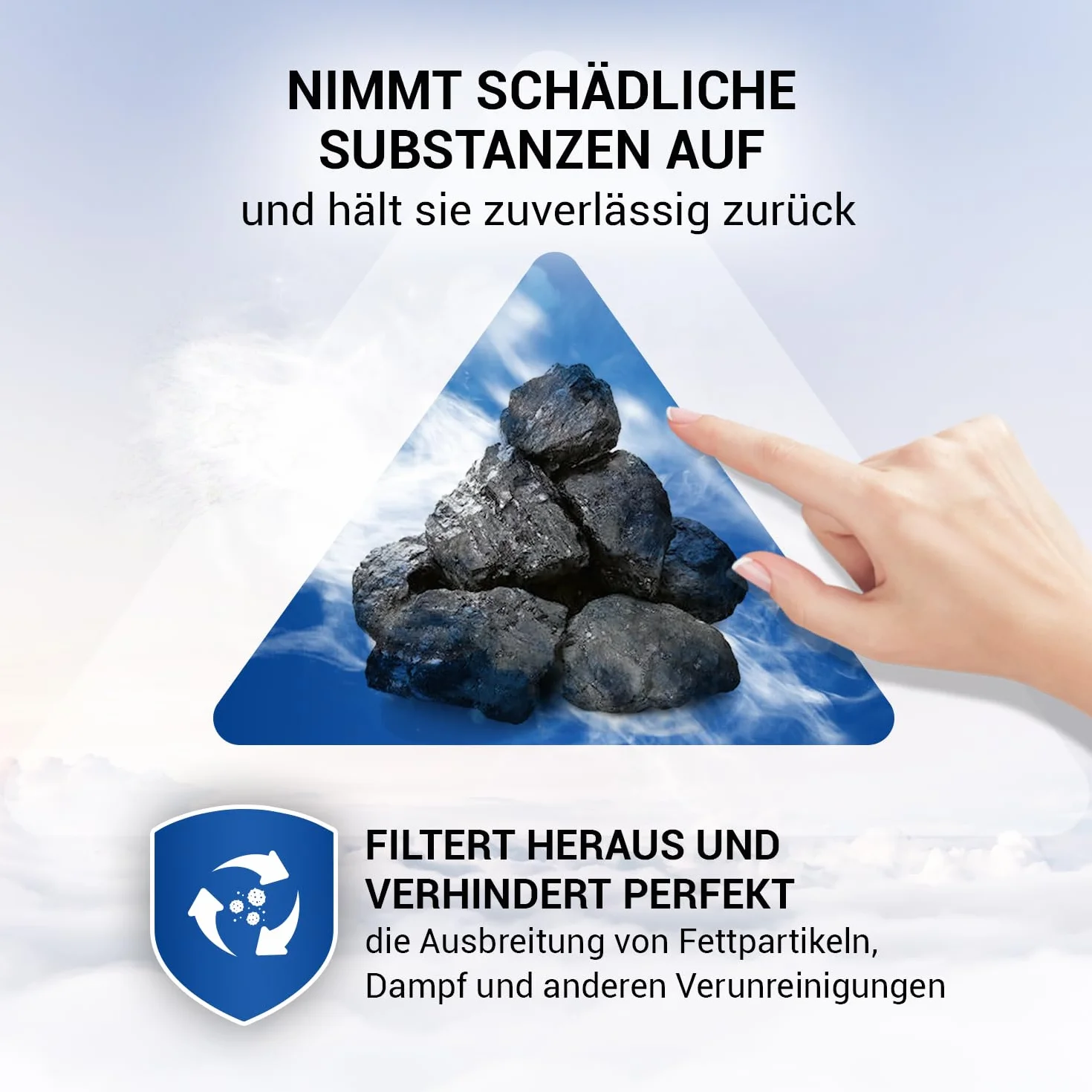 VIOKS Zestaw 2 filtrów węglowych do okapu kuchennego AEG 4055171138 4055217501 Type57 Whirlpool 484000008824 Elica CFC0038668 filtr do okapu kuchennego AEG