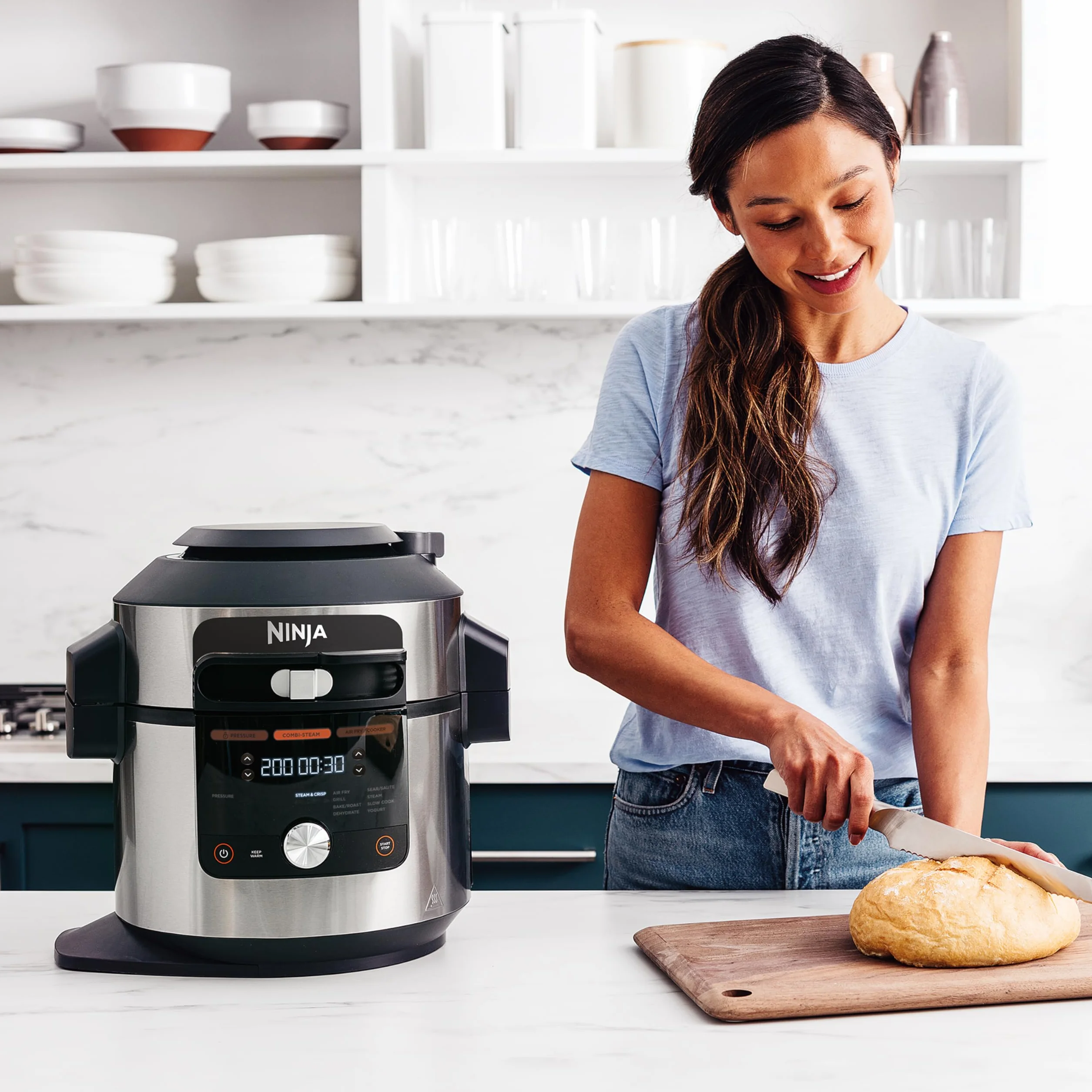 Ninja Foodi MAX Multicooker 7,5 l 12 w 1 ze stali nierdzewnej OL650EU