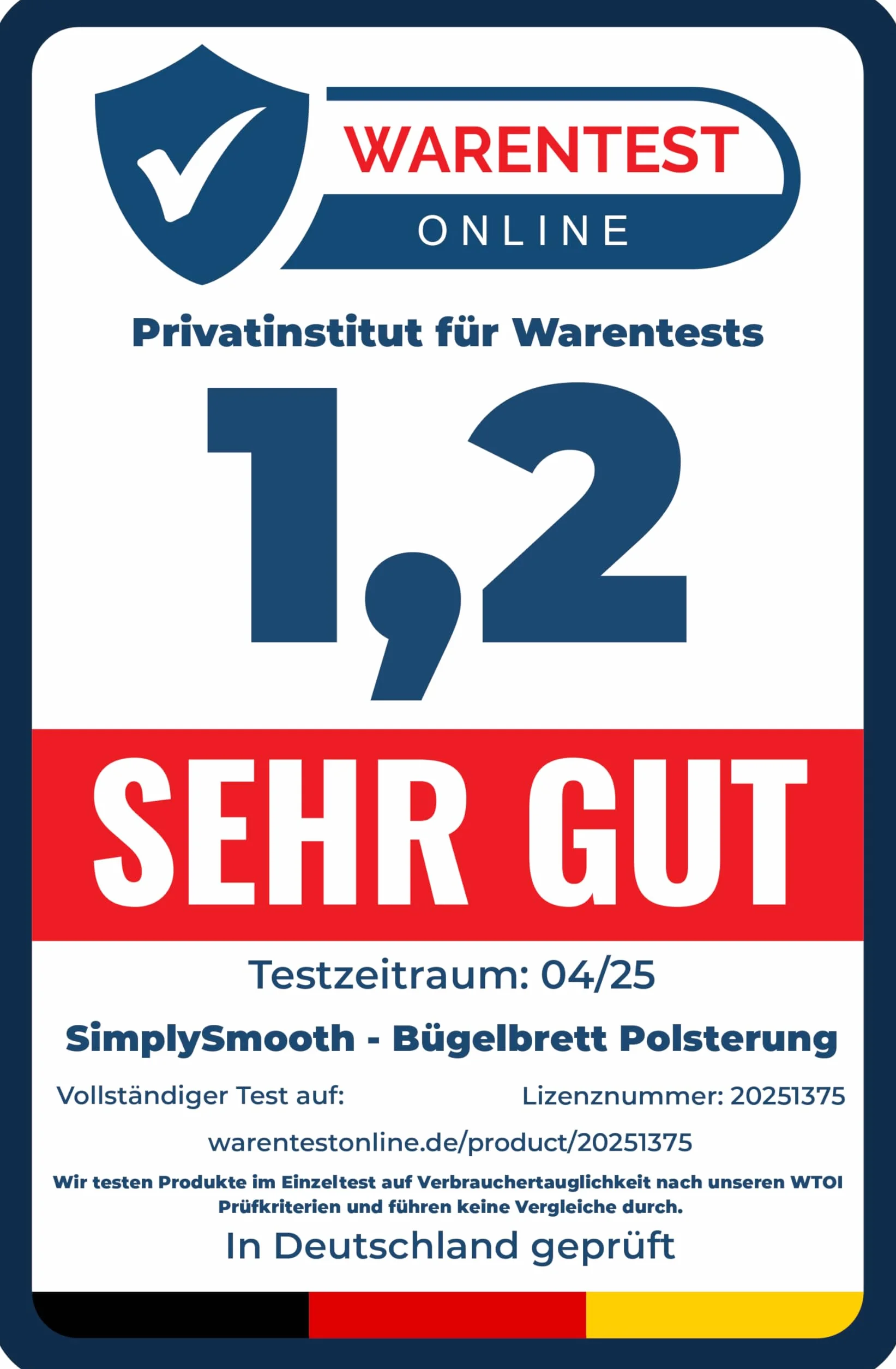 SimplySmooth Wyściółka deski do prasowania 150 x 55 cm, bardzo gruba (8 mm), wyściełana [700 g/m²], przycięta podkładka odpowiednia do żelazka parowego, warstwa podstawowa