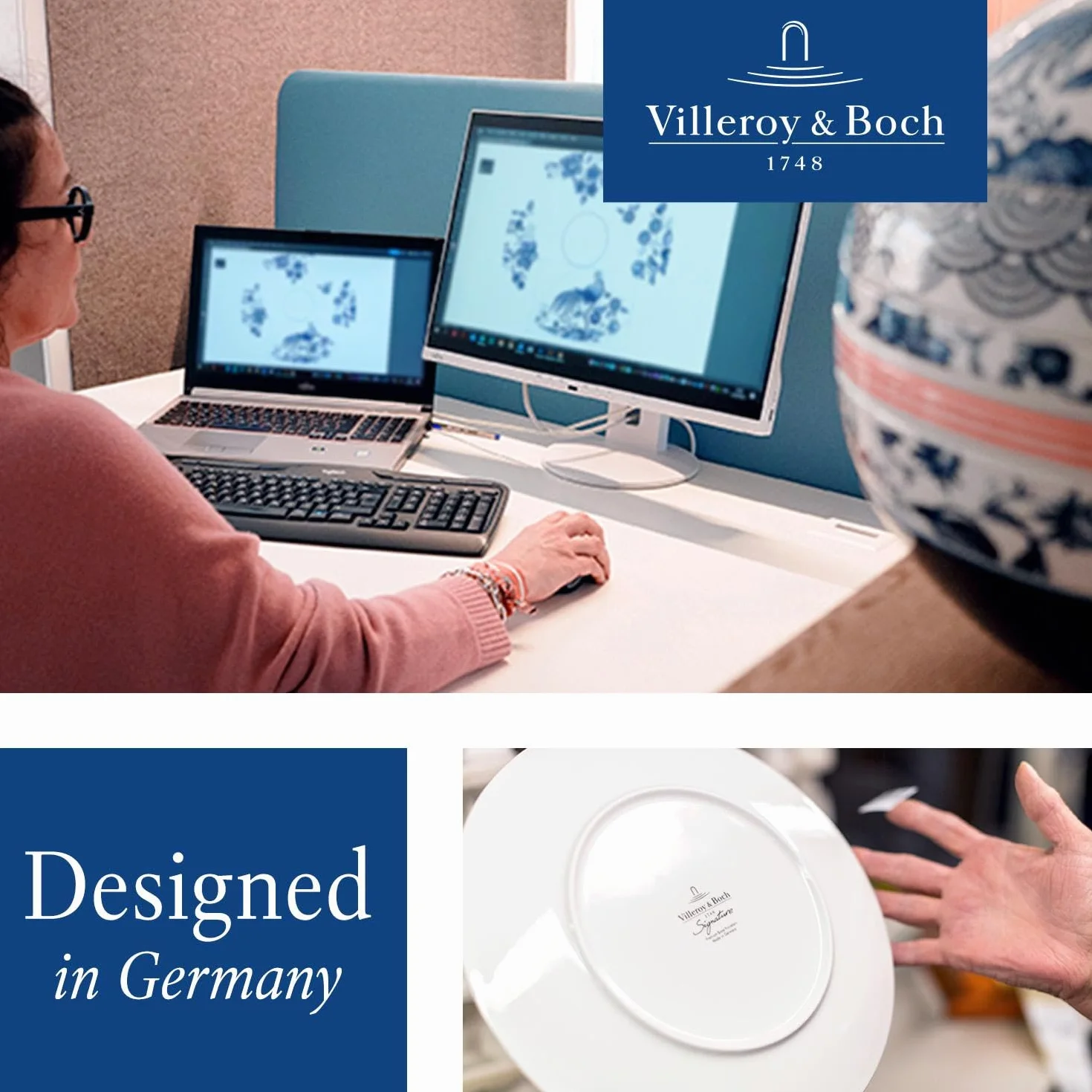 Villeroy & Boch – Manufacture Collier blanc zestaw kubków 2-cz., porcelana Premium