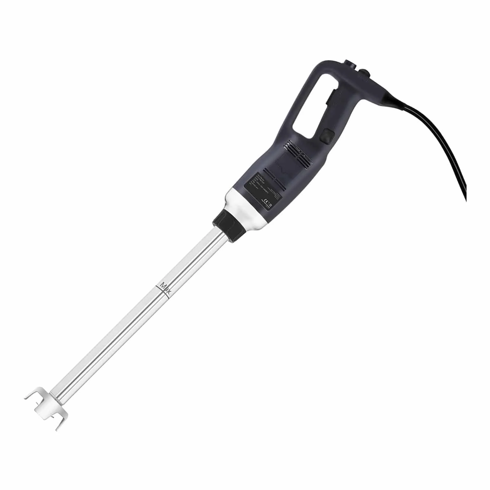 Royal Catering RCSM-500-500P blender ręczny mikser zanurzeniowy (ergonomiczny uchwyt, 500 W, 4000-18000 obr./min, osłona rozbryzgowa, długość pręta 500 mm, stal nierdzewna) czarny