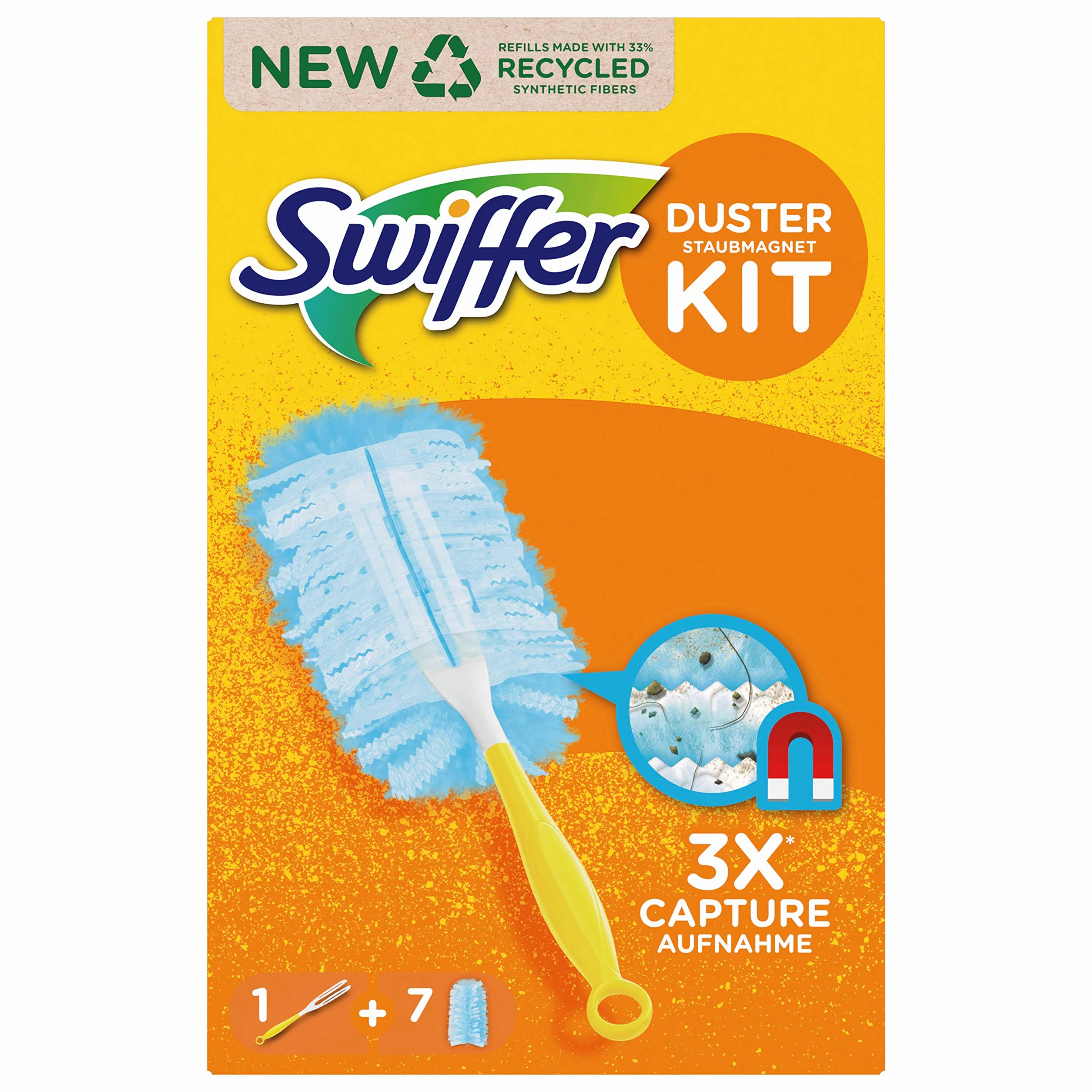 Swiffer Duster Miotełka do Ścierania Kurzu z Uchwytem 7 Wkładów