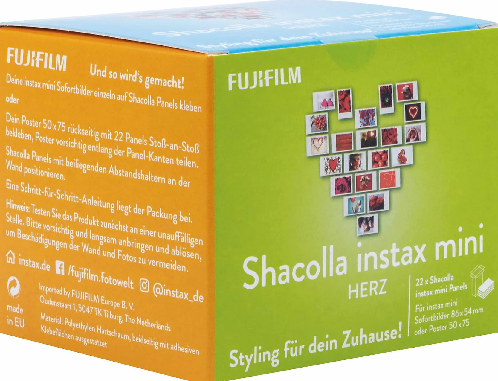 Shacolla serce do Instax Mini