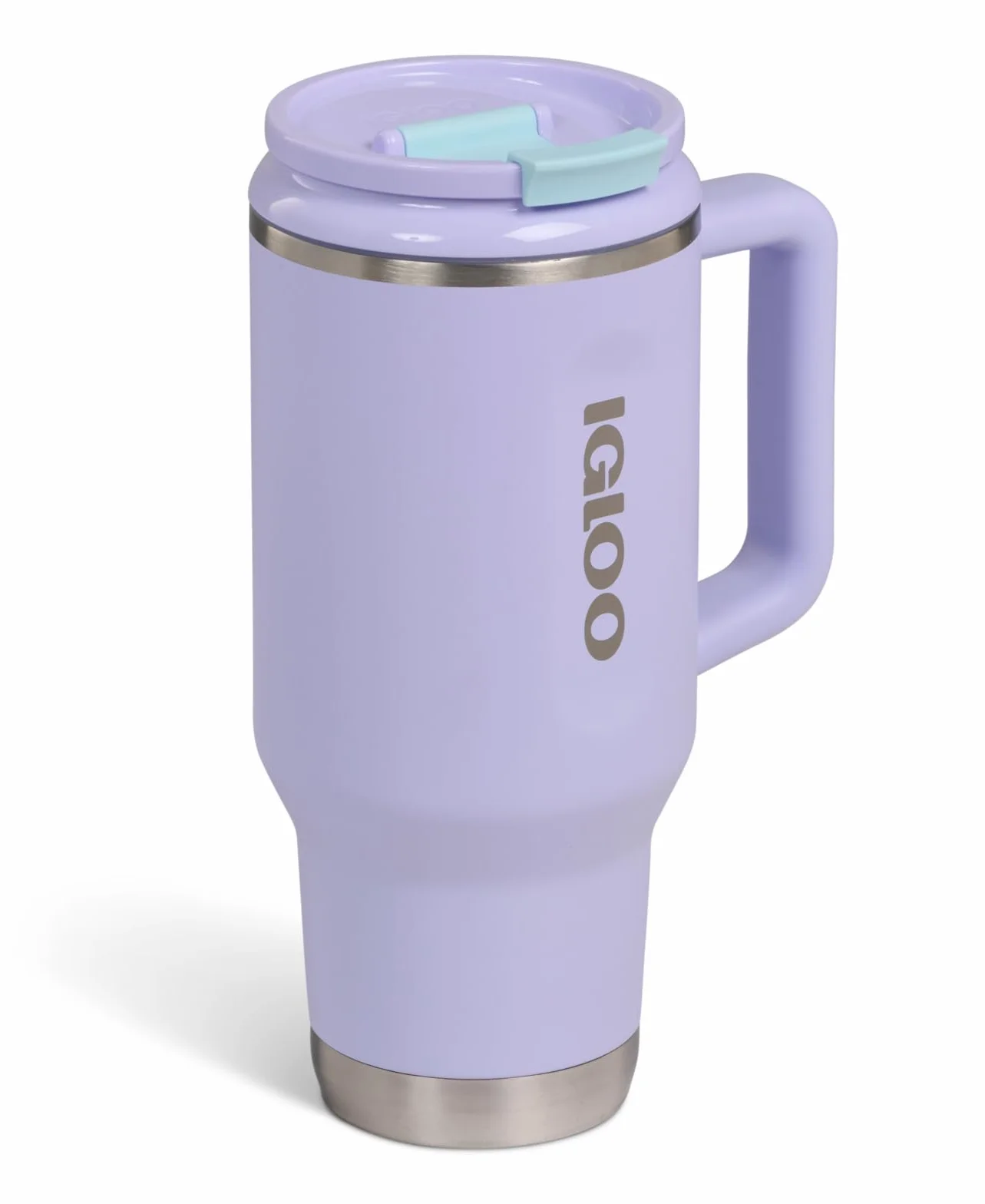 IGLOO TRAVEL MUG 32 termiczny kubek 900ml ze stali nierdzewnej ze słomką – szczelny, odpowiedni do napojów gazowanych, bez BPA – utrzymuje napoje 12h gorące & 48h zimne, idealny w podróży