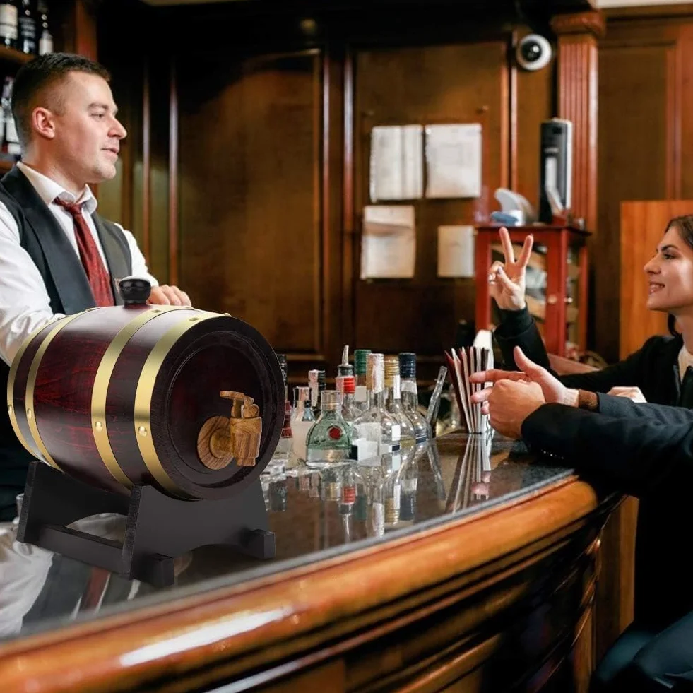 Dębowa beczka do przechowywania wina 1,5 l vintage