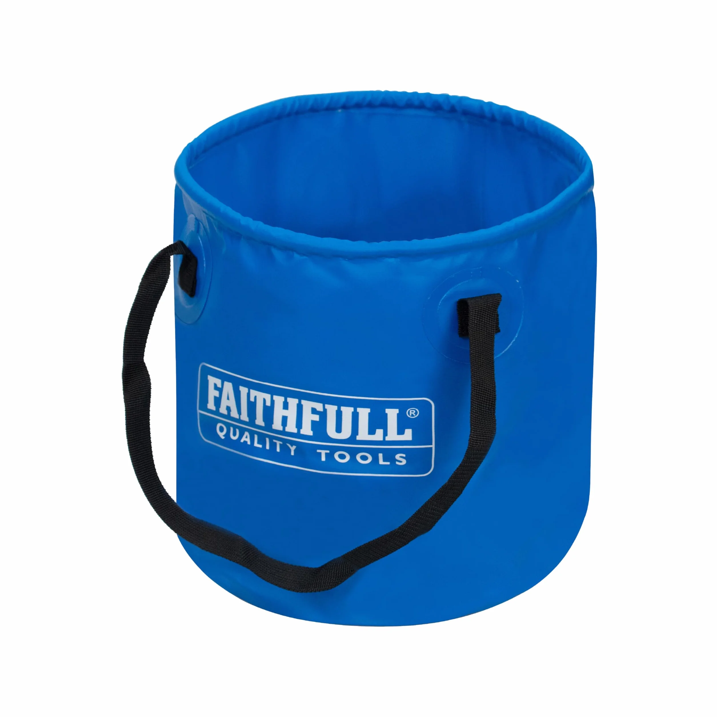 Faithfull Wiadro składane Waterproof 12 l PVC składane na płasko