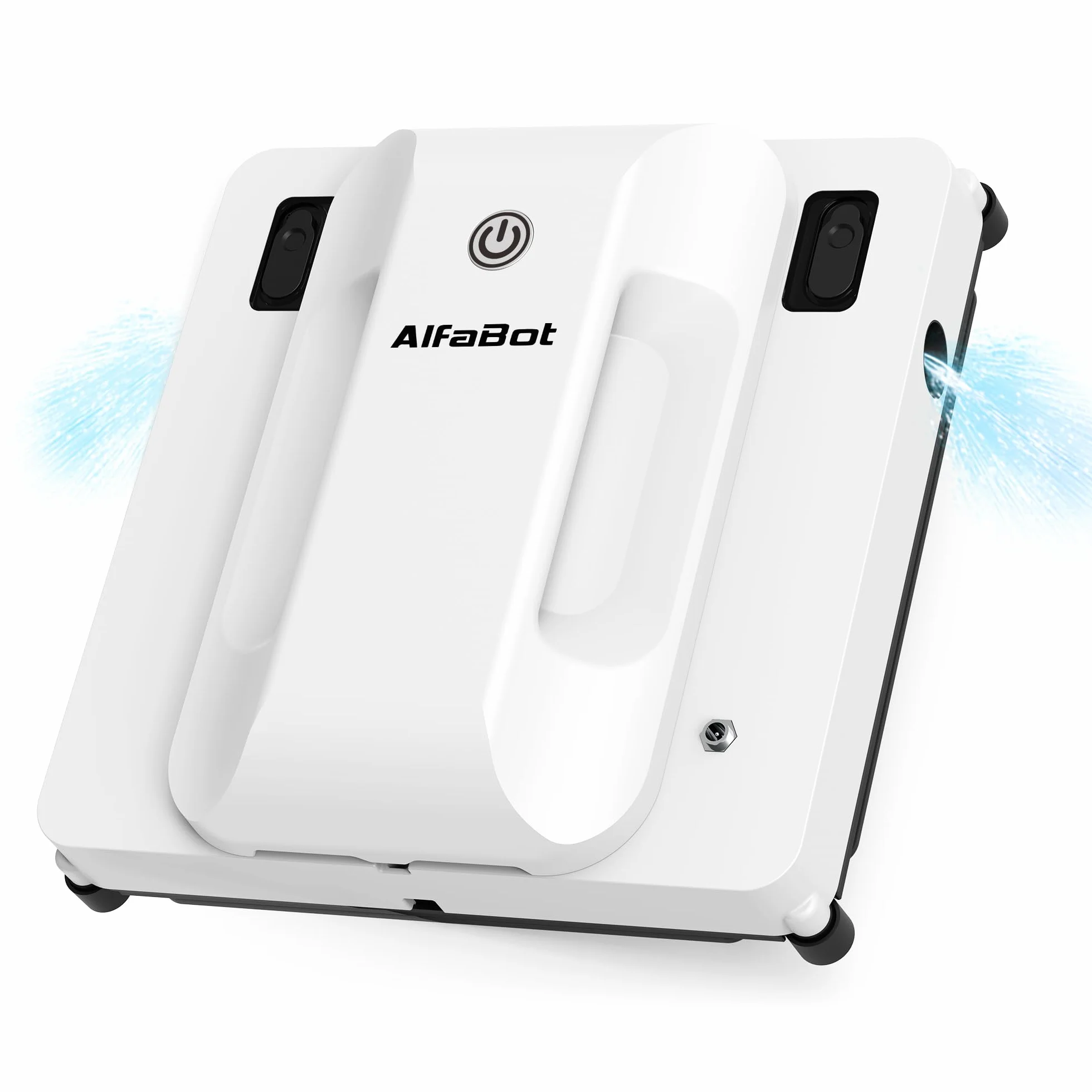 AlfaBot GLS400 robot do mycia okien, automatyczne spryskiwanie wodą, zbiornik 50 ml, rozpoznawanie krawędzi
