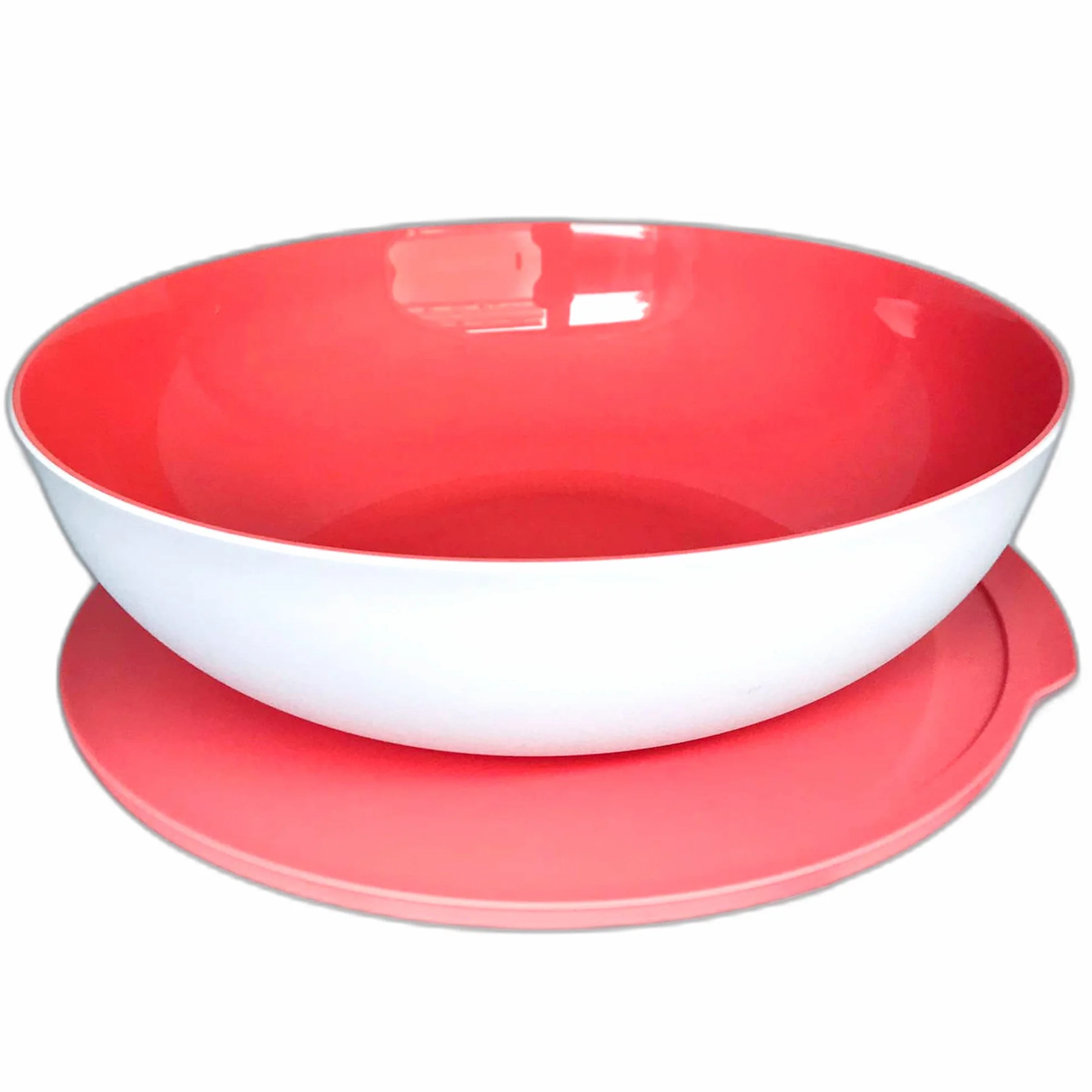 Tupperware Allegra 3,5 l łososiowy biały miska do serwowania misa miska miska miska do serwowania