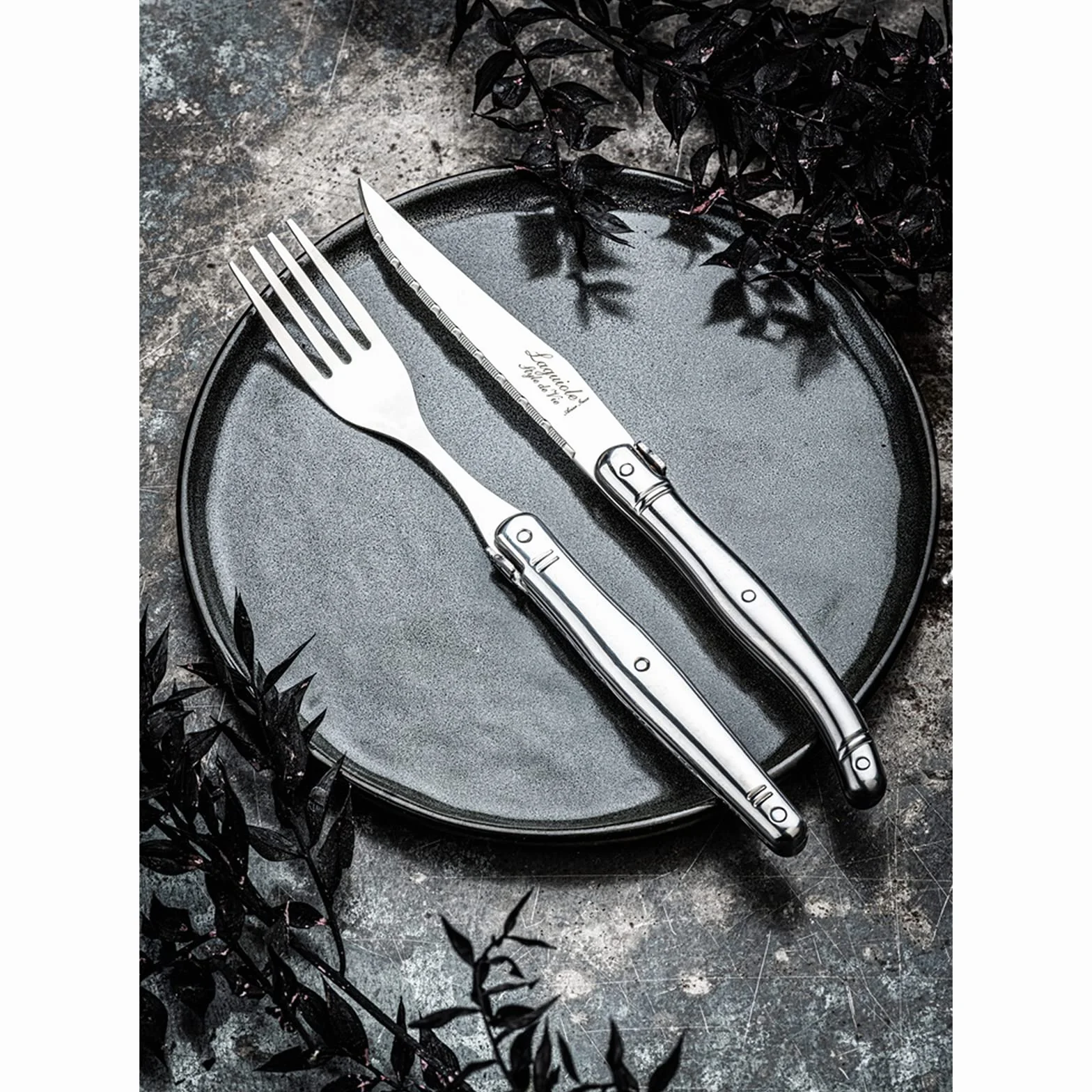 Laguiole Style de Vie Widelce Premium Line, 6-częściowy, stal nierdzewna