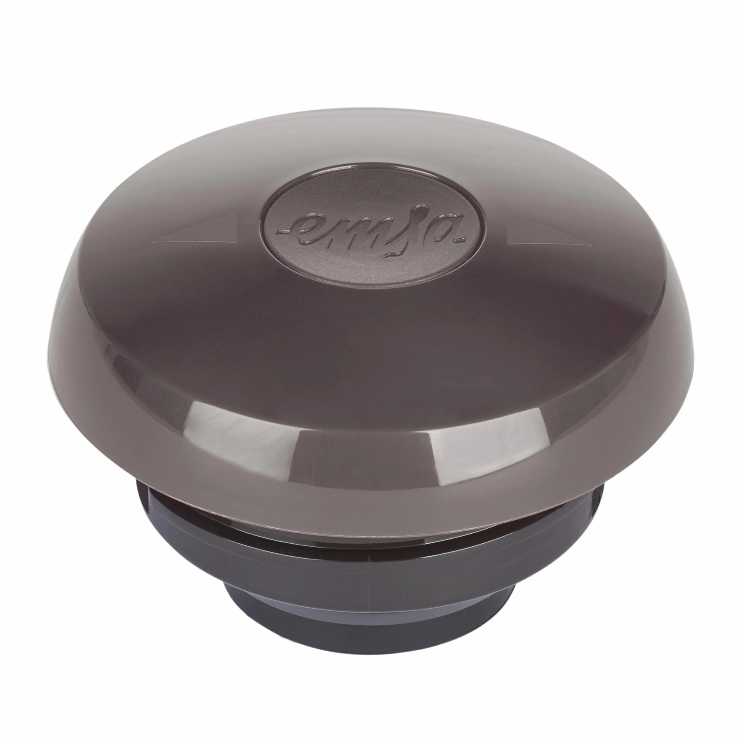 Emsa N40122 Samba termos | 1,5 litra | zamknięcie Quick Press | 12 h gorący i zimny przez 24 h | półprzezroczysty szarobrązowy