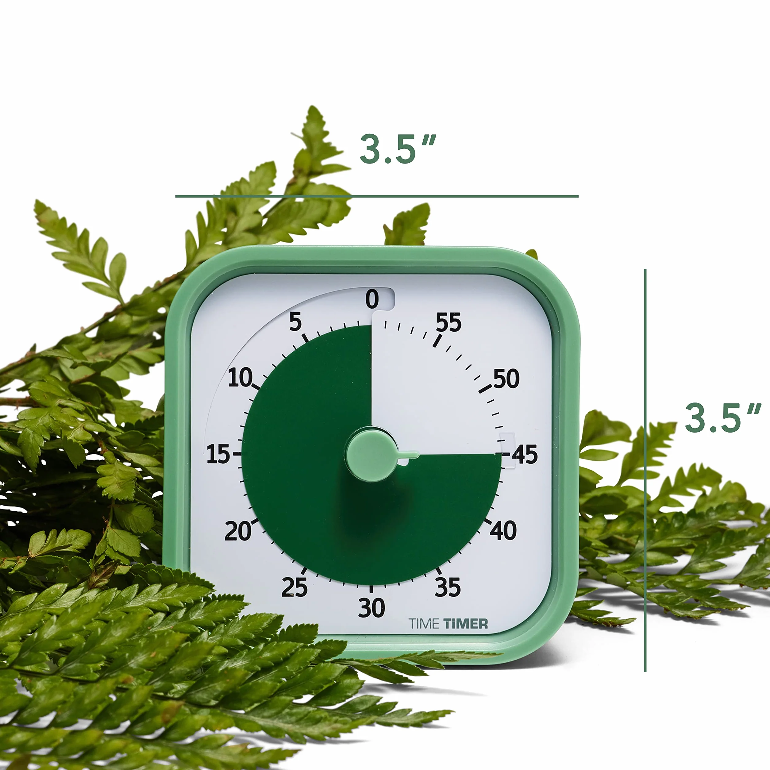 Time Timer Minutnik Zielony 9 x 9 x 5 cm