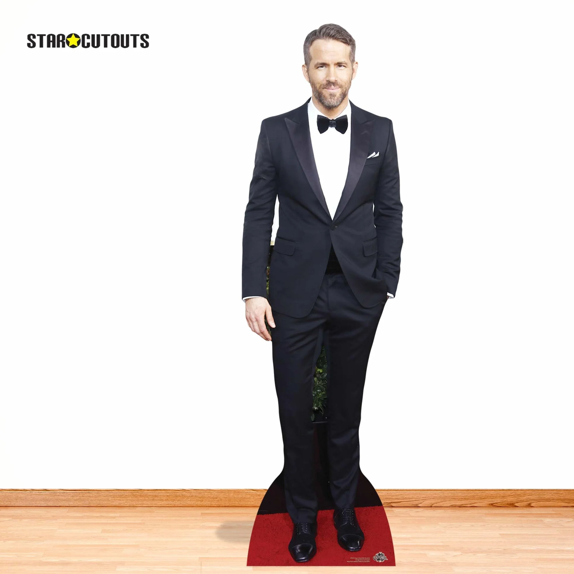 Star Cutouts Ltd CS675 Celebrity Standee Ryan Reynolds wycięty, wielokolorowy, 188 x 55 x 188 cm