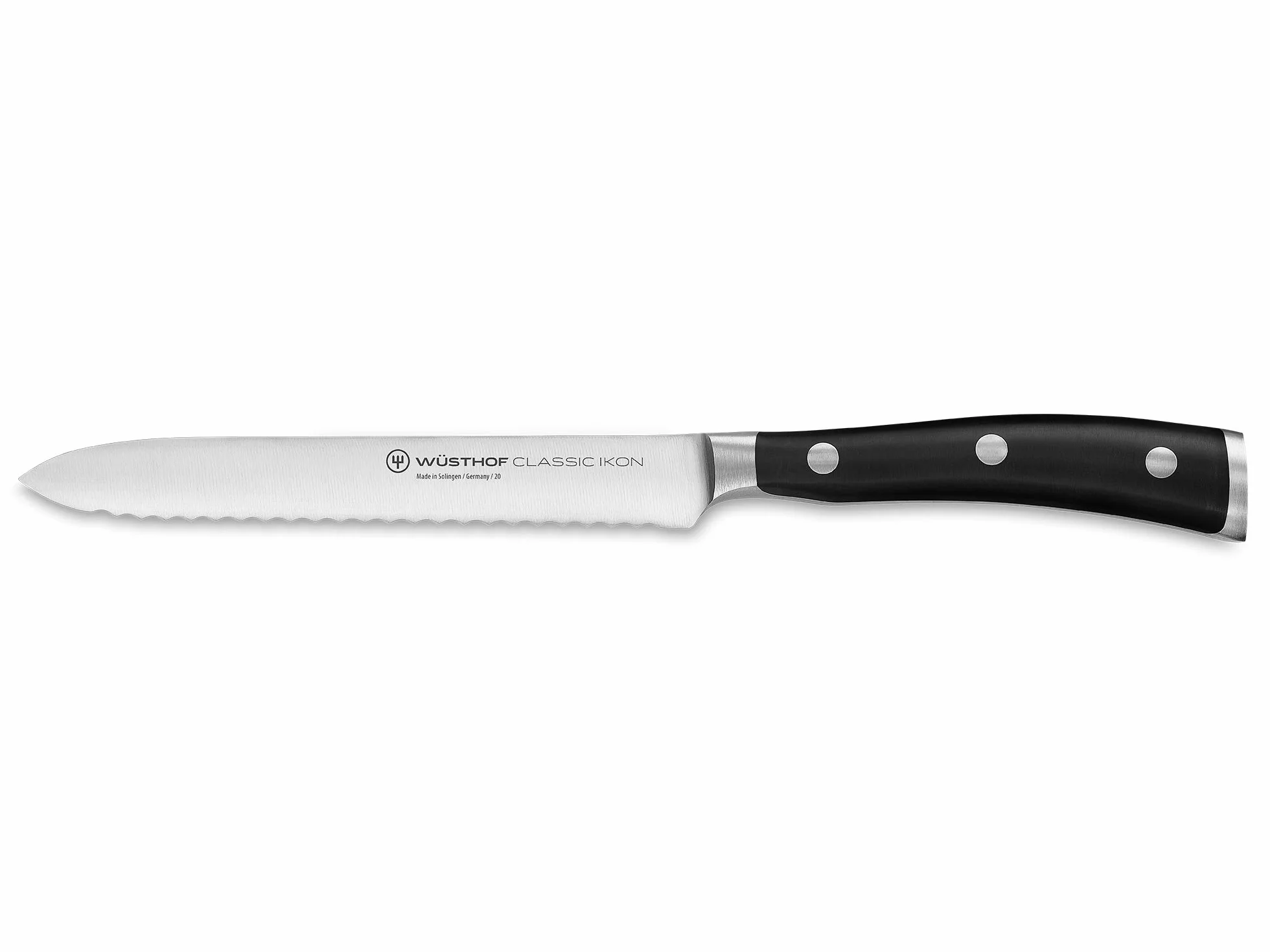 WÜSTHOF Classic Ikon nóż do krojenia 14 cm, czarny