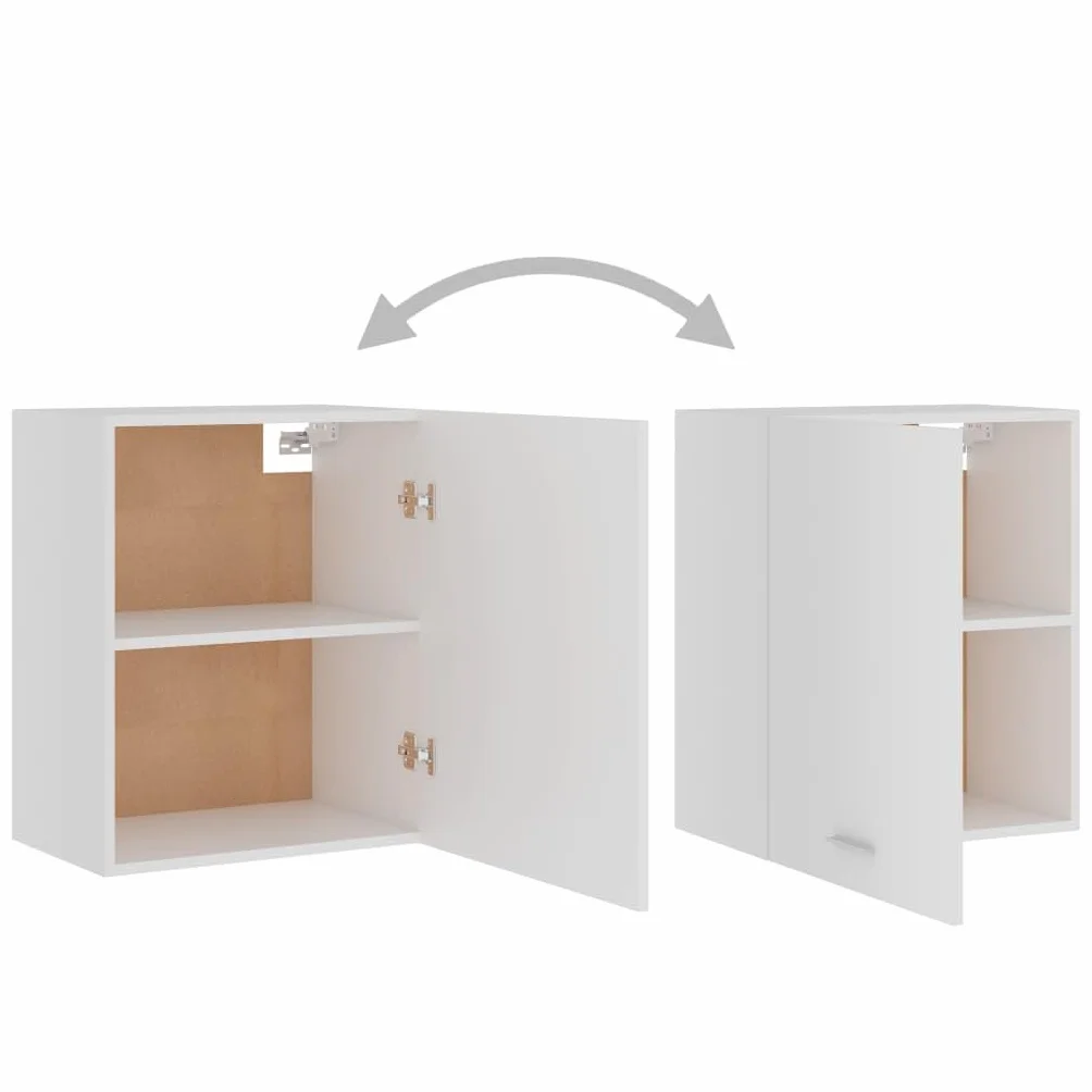 vidaXL Szafki wiszące 50 x 31 x 60 cm białe drewno inżynieryjne