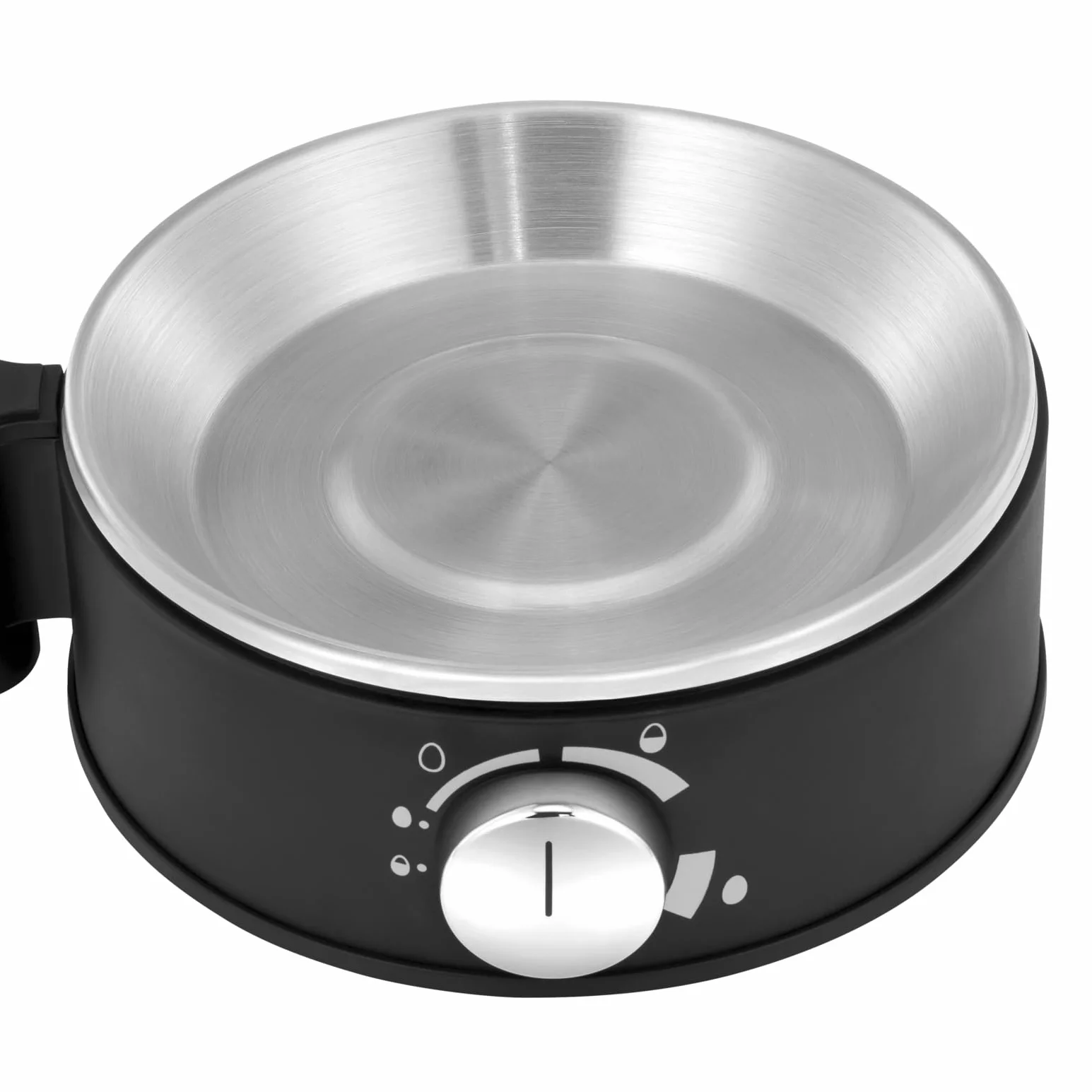 WMF 415070011 Stelio Jajowar, Stal Szlachetna, 380 W, 7 l, Czarny/Chrom
