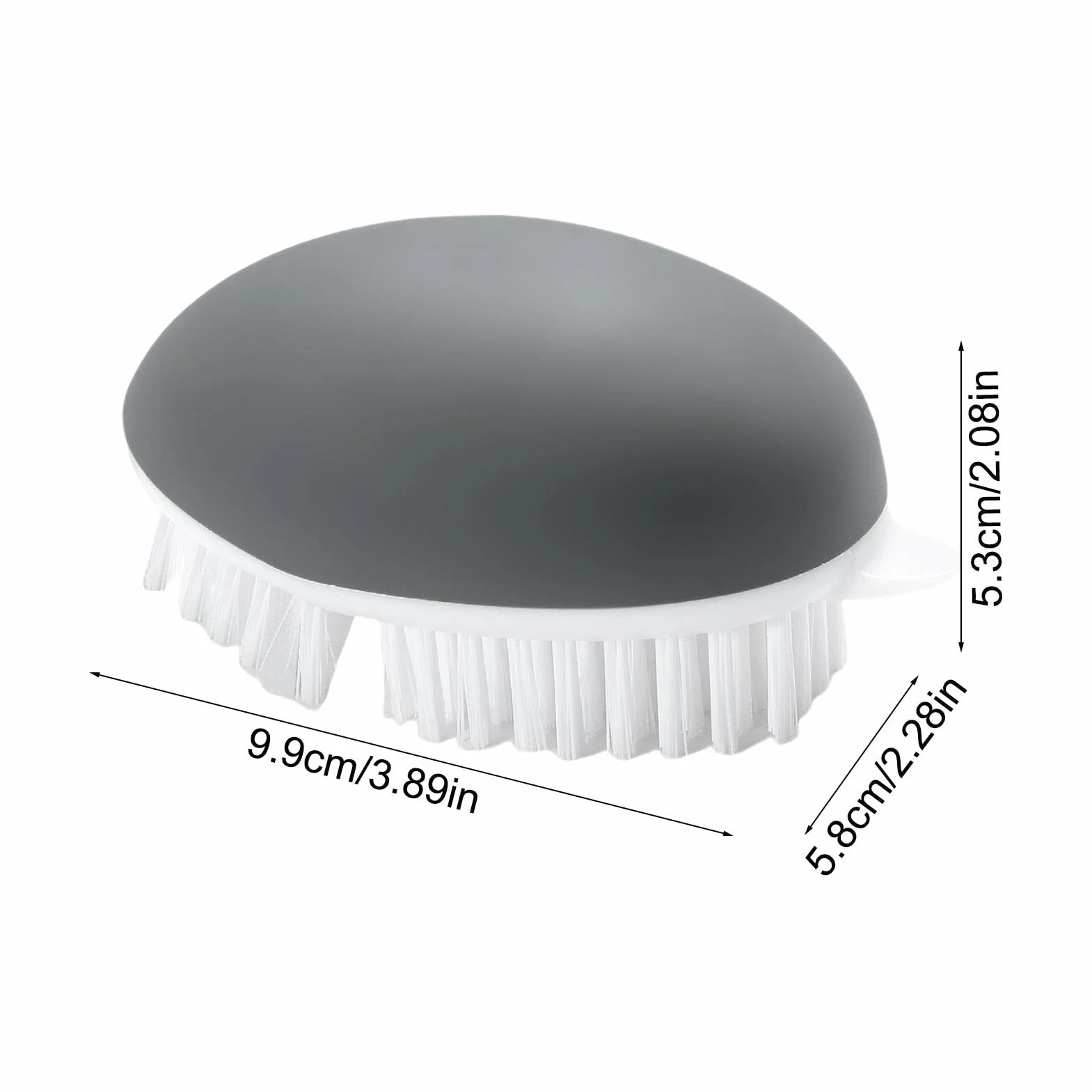 Vegetable Brush Scrubber | Vegetable Cleaning Brush | Soft Veggie Scrubber | Adorable Veggie Scrubber | Fruit Brush Scrubber | Portable Vegetable Brush Scrubber For Potatoes, Eggs & Mushrooms