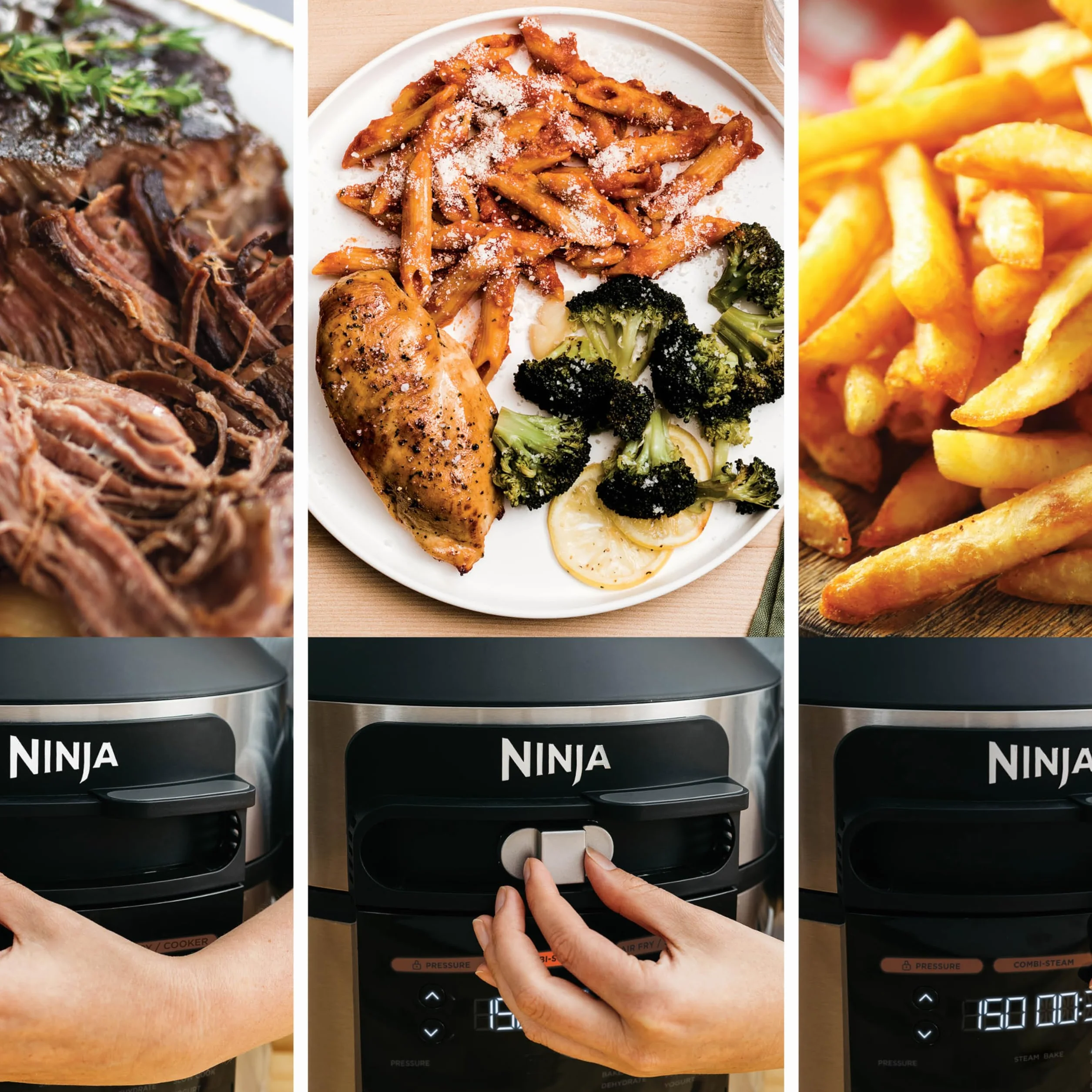Ninja Foodi MAX Multicooker 7,5 l 12 w 1 ze stali nierdzewnej OL650EU