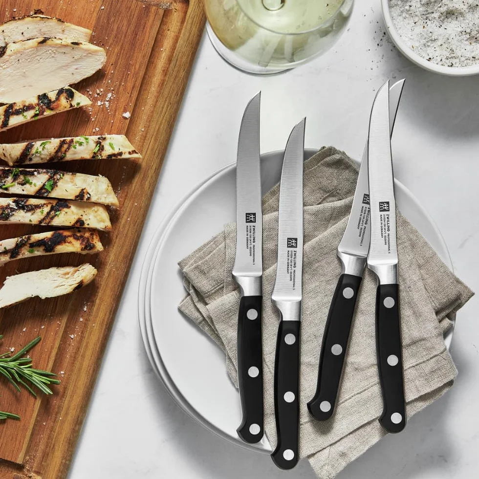 ZWILLING Professional S 4-częściowy zestaw noży do steków 12 cm stal nierdzewna