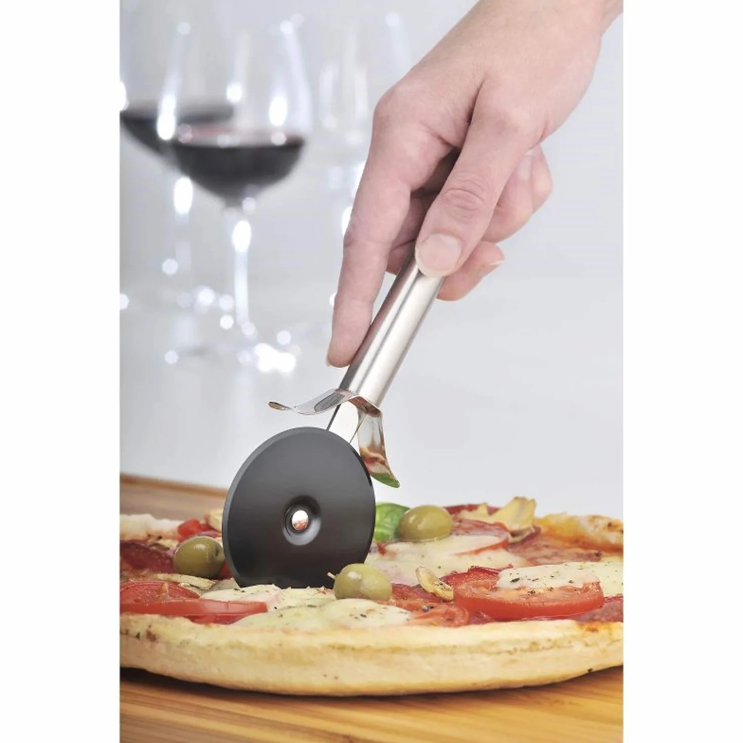 WMF Profi Plus Nóż do Pizzy, Srebrny