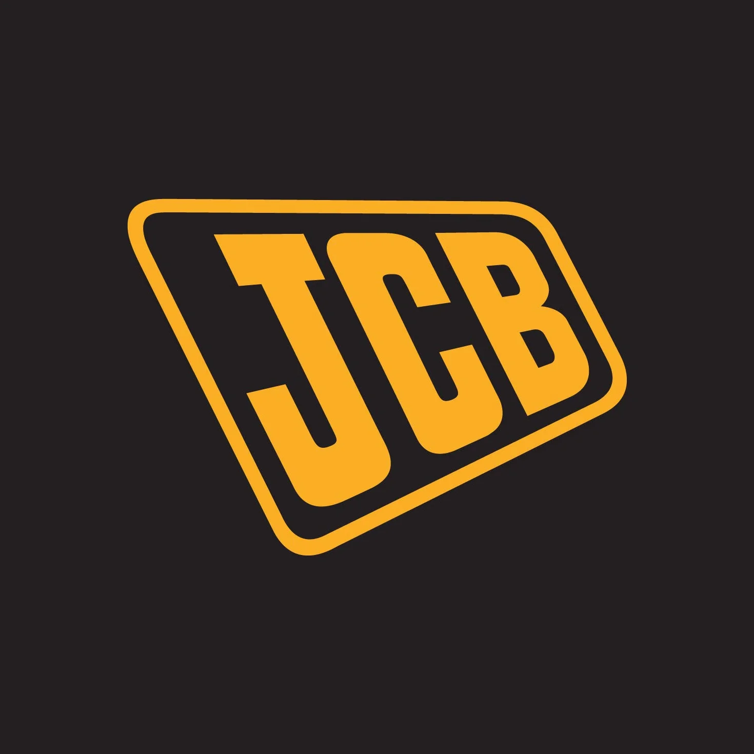 Kidsaw Ltd Pojedyncza rama łóżka JCB Digger 4 CX, żółta