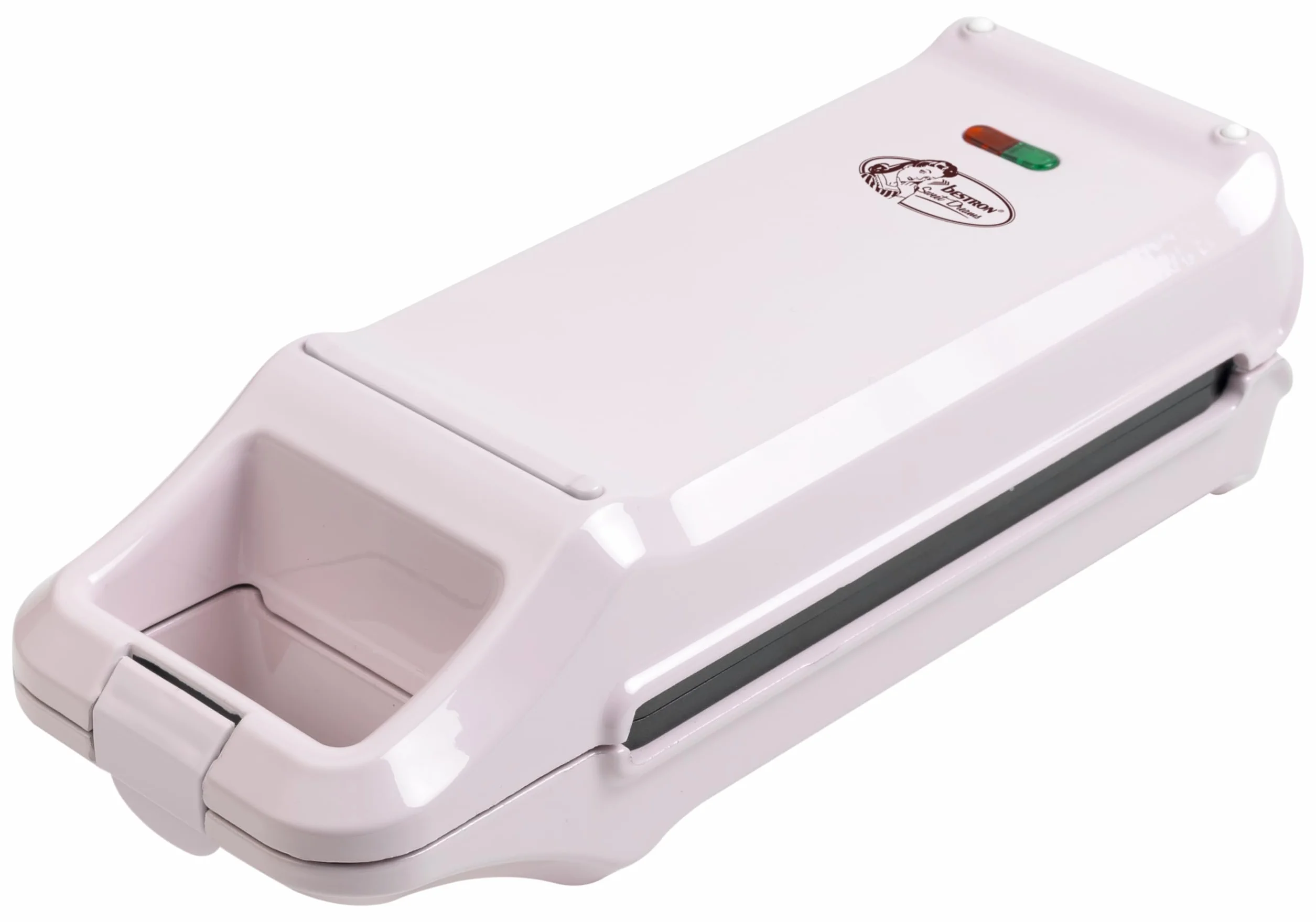 Bestron Churros Maker, gofrownica na maks. 4 churros, maszyna churros w stylu Sweet Dreams, 700 W, kolor: różowy