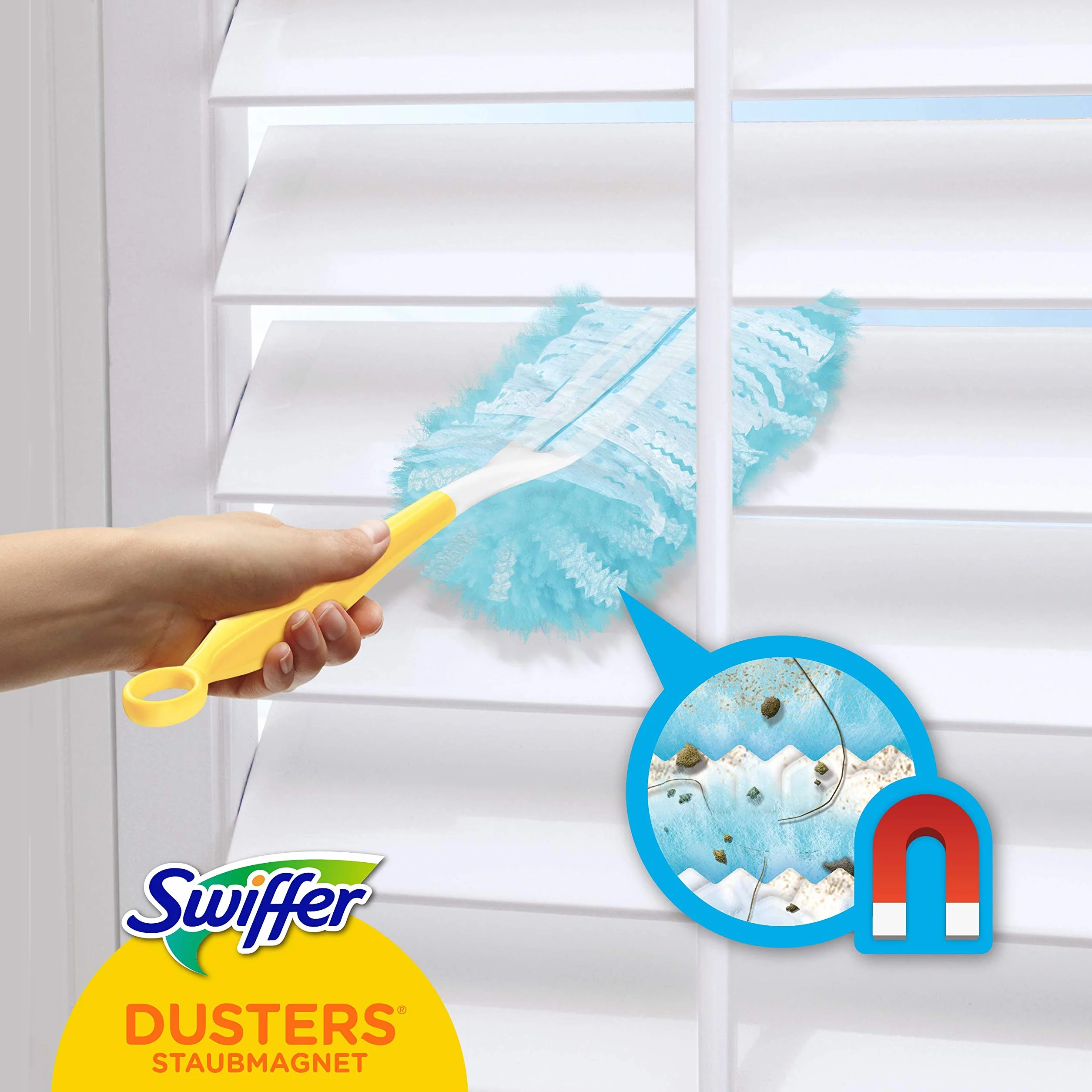 Swiffer Duster Miotełka do Ścierania Kurzu z Uchwytem 7 Wkładów