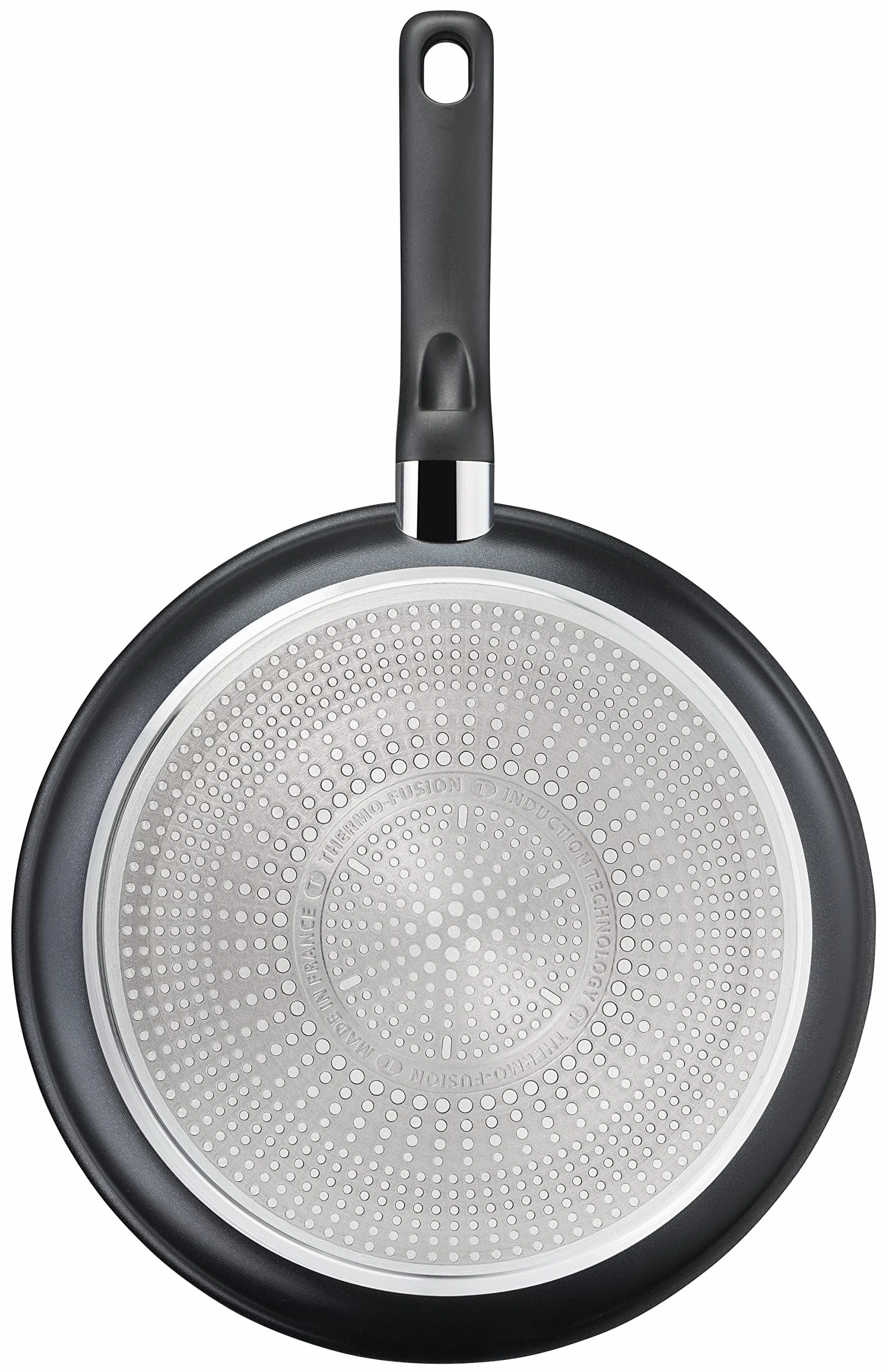 Tefal Generous Cook Zestaw 2 patelni 20/28 cm z powłoką nieprzywierającą termicznym wskaźnikiem temperatury do indukcji Czarny