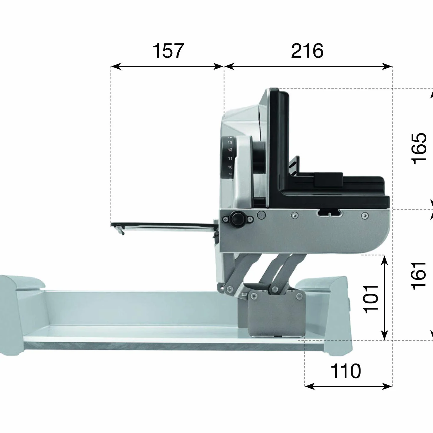 Ritter MultiSchneider AES 62 SR srebrno-metaliczny