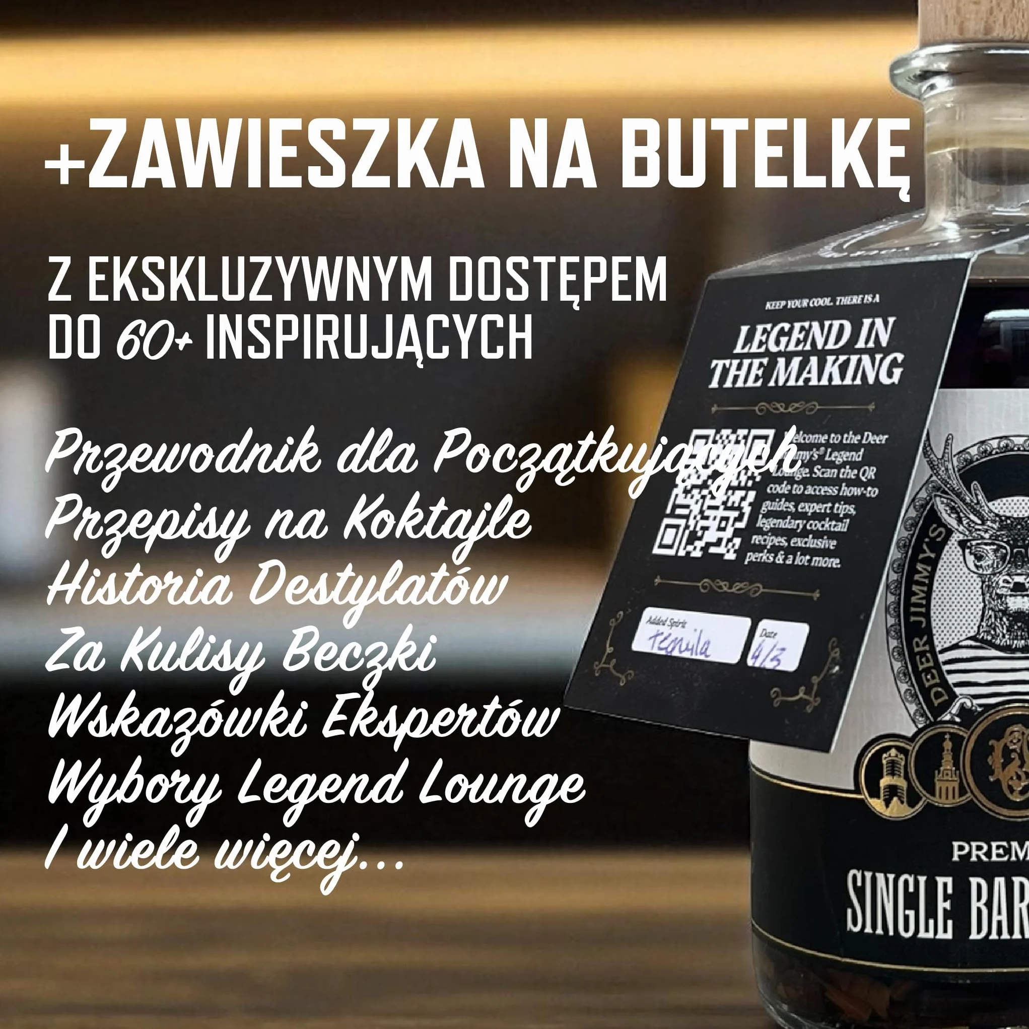 Whisky DIY zestaw upominkowy dla miłośników Scotch Whisky | prezent degustacyjny do budowy