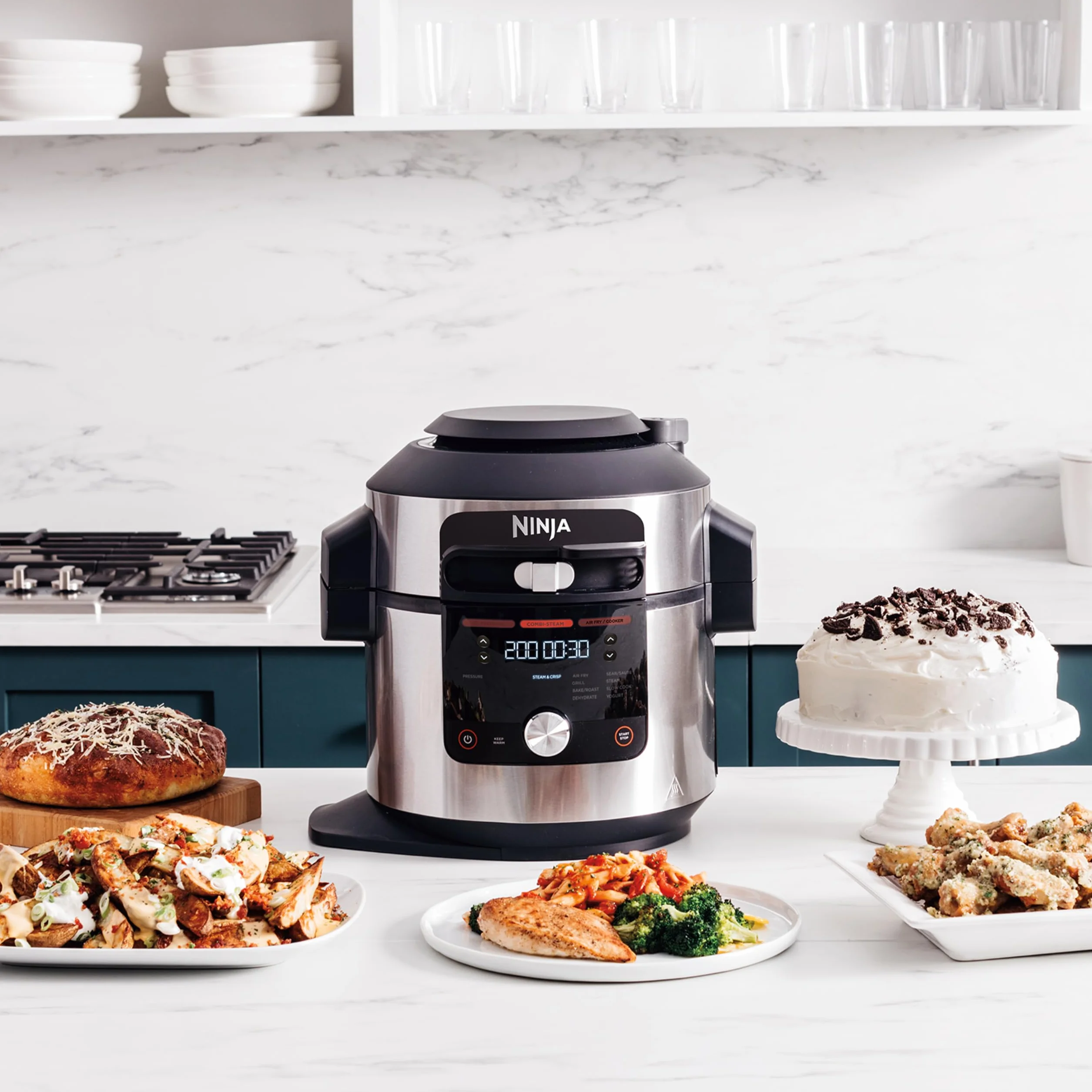 Ninja Foodi MAX Multicooker 7,5 l 12 w 1 ze stali nierdzewnej OL650EU