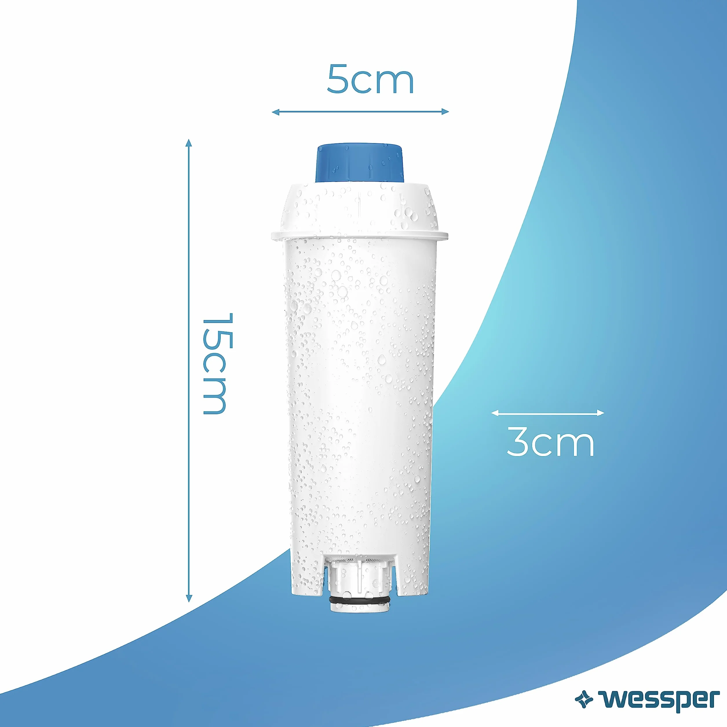 Wessper DLSC002 filtr siatkowy z węglem aktywowanym żywicą