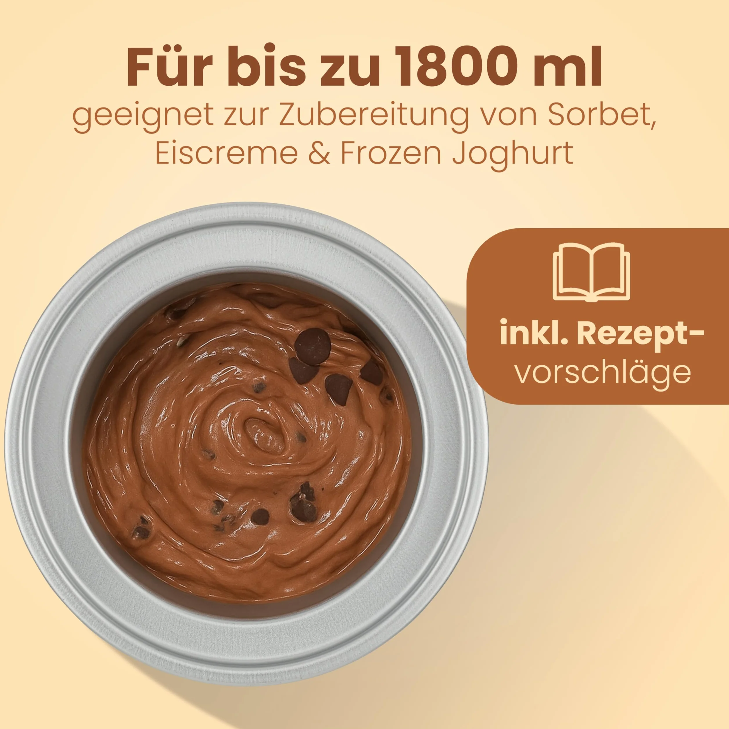 Proficook PC-ICM 1140 Maszyna do Lodu, Poliwęglany, Stal Szlachetna