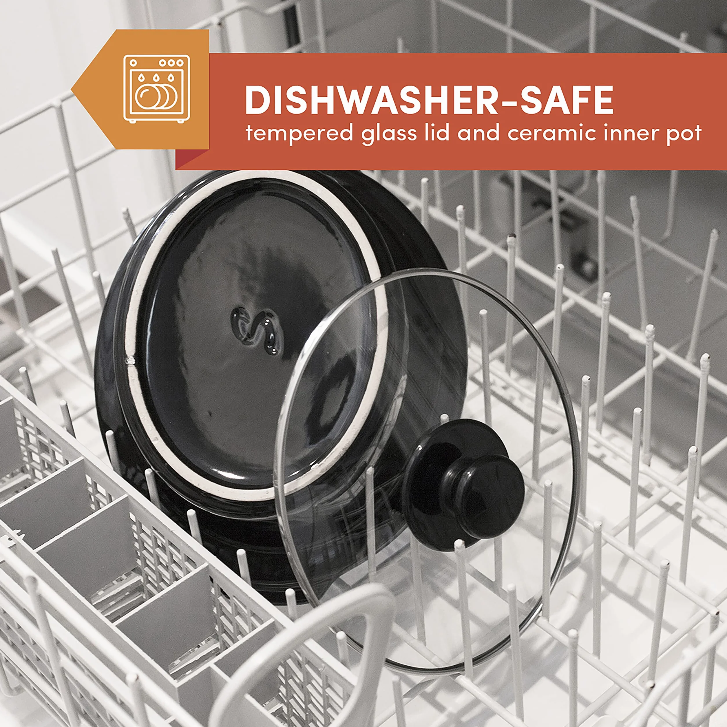 Elite Gourmet MST-275XS wolnowar, elektryczny, owalny, regulowana temperatura, przystawki, sosy, dania jednogarnkowe i dipy, szklana pokrywka i garnek nadaje się do mycia w zmywarce, 2,27 l, stal