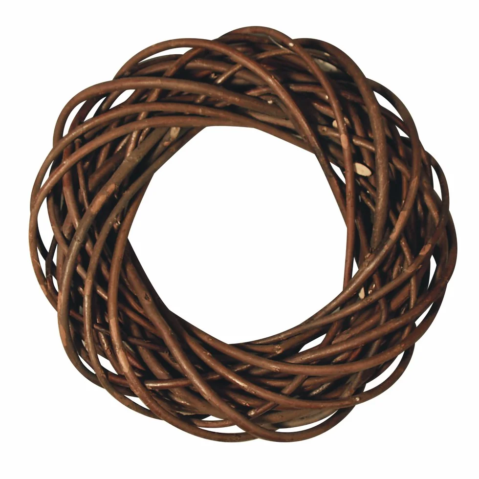 RAYHER 65008000 wianek wiklinowy nieobrany, średnica 30 cm x 7 cm