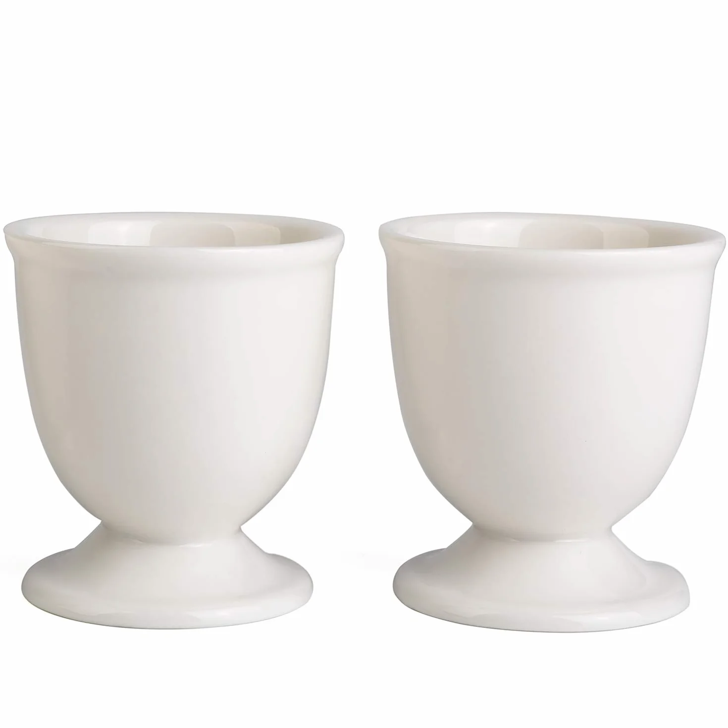 Ceramiczne kubki do jajek, zestaw 2 szt. do jajek na miękko twardo